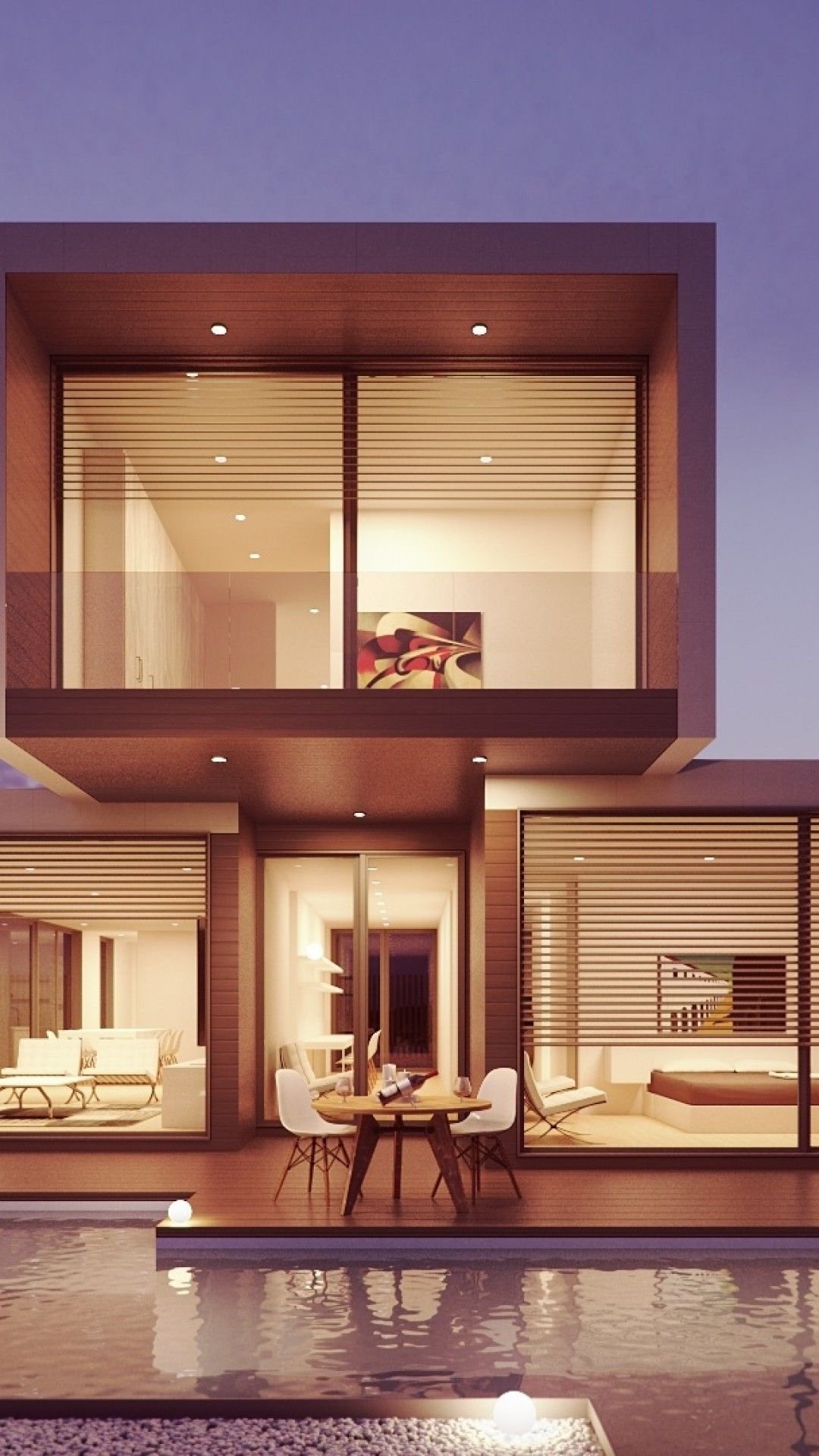 Modern house Wallpaper Download