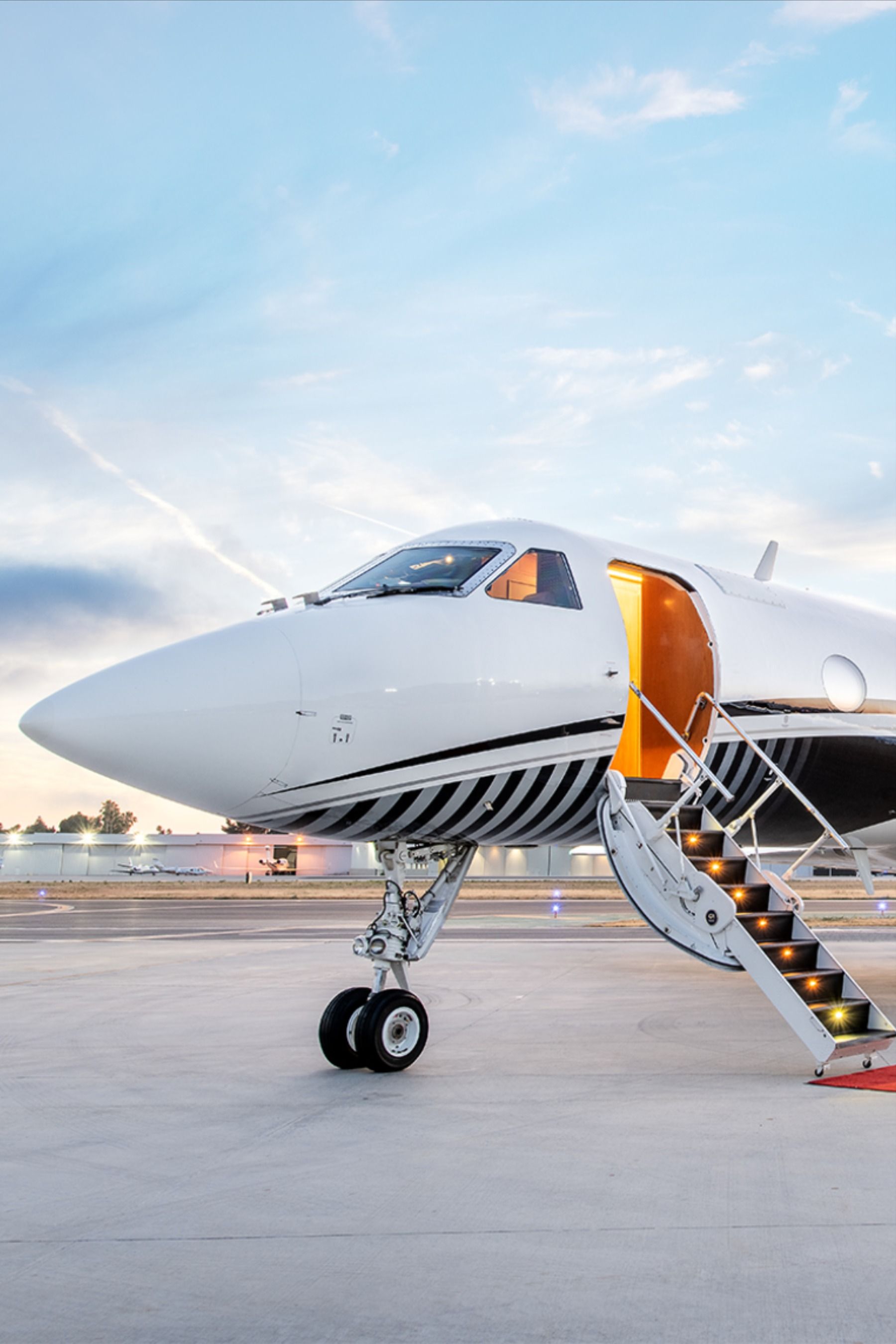 Gulfstream GV private jet. Private jet