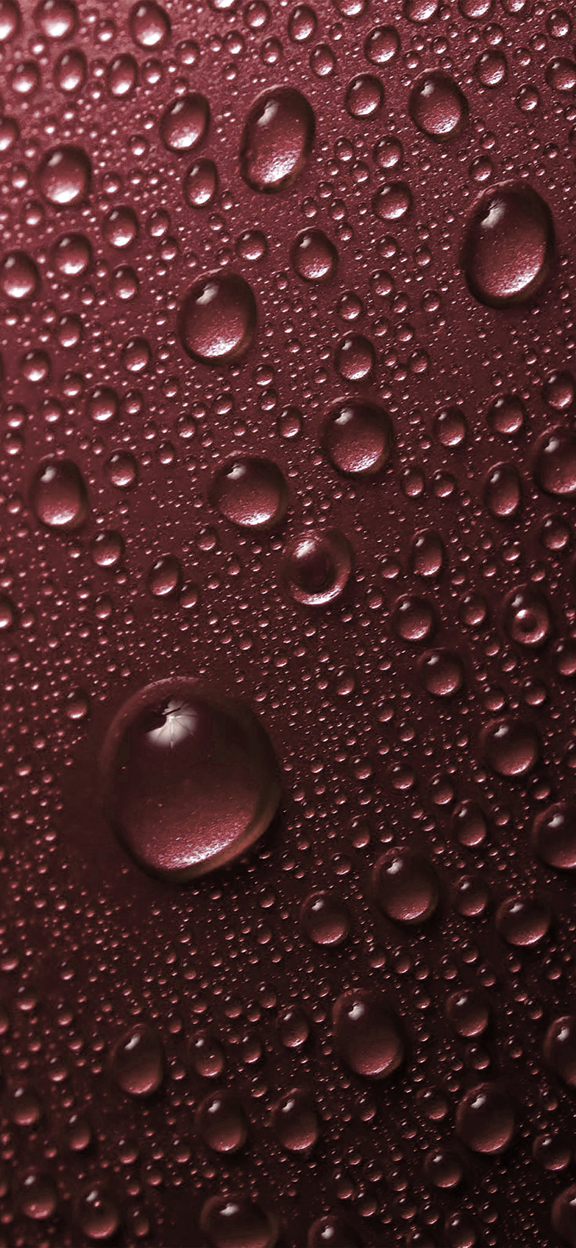 Rain Drop Red Water Sad Pattern Dark