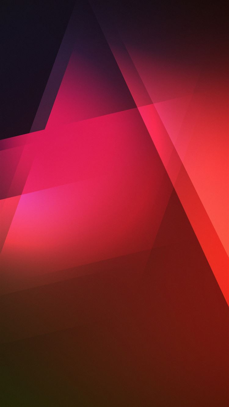 Abstract Geometric Red Background
