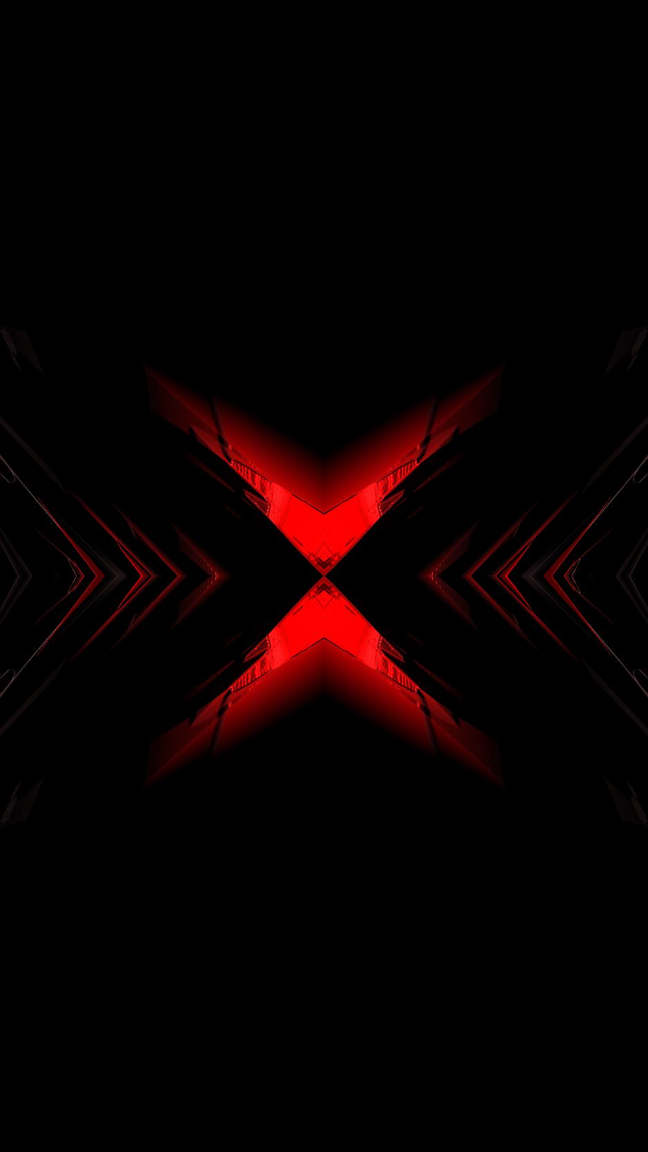 wallpaper 938x1668 abstraction, red