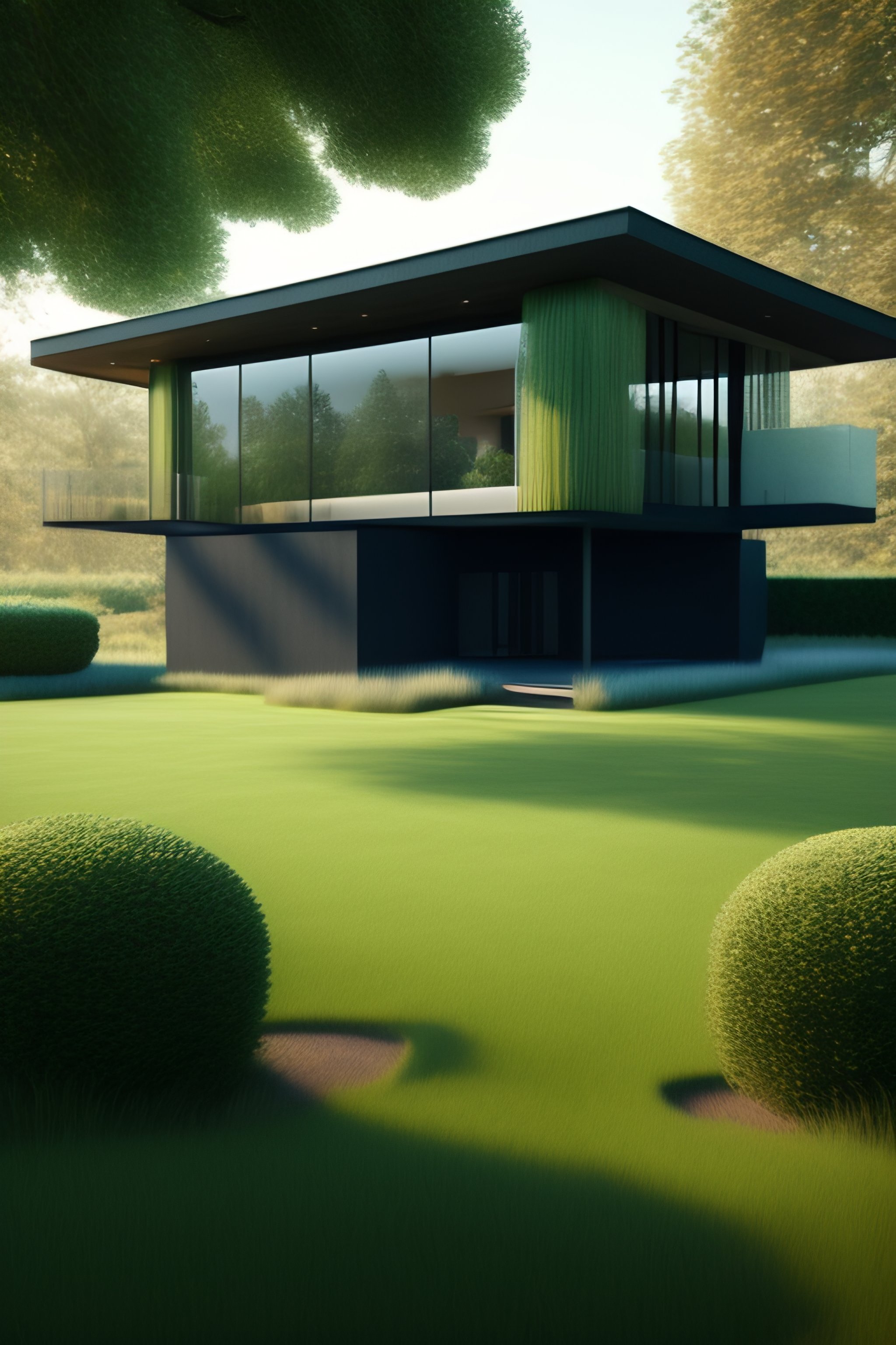 8k Photo Realistic Luxury Modern House