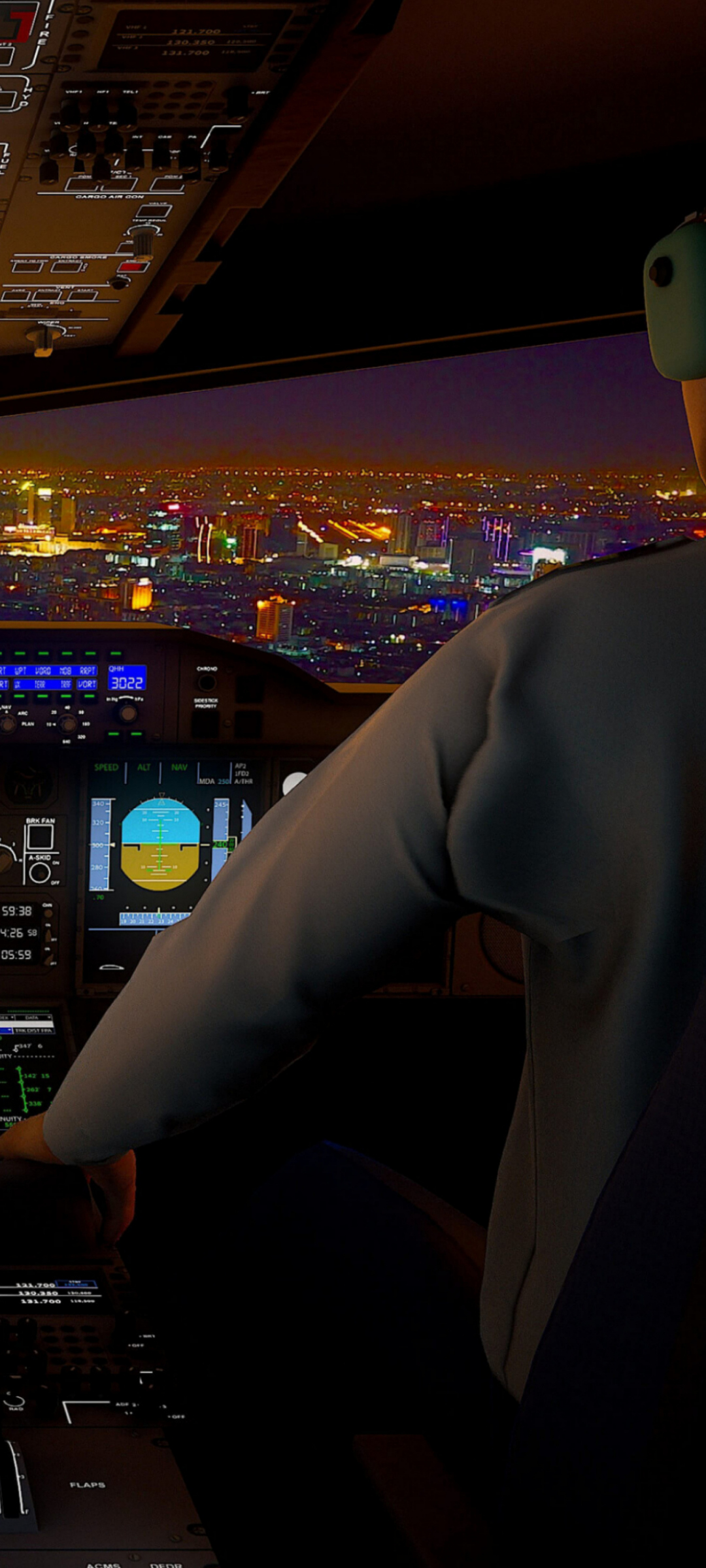 Airbus A380 Cockpit Flight Deck