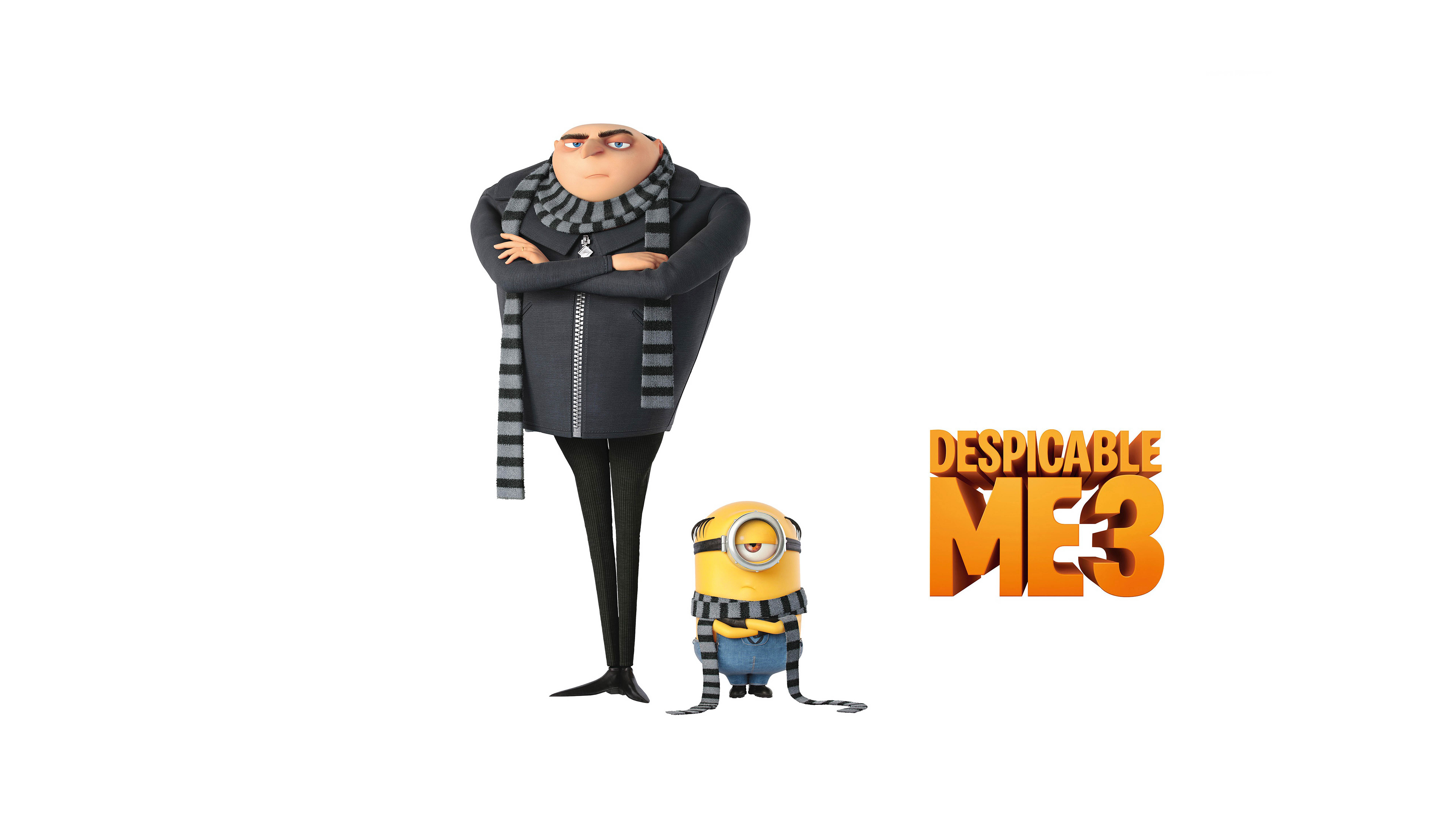 Despicable Me 3: Dru & Minion Wallpaper 8K
