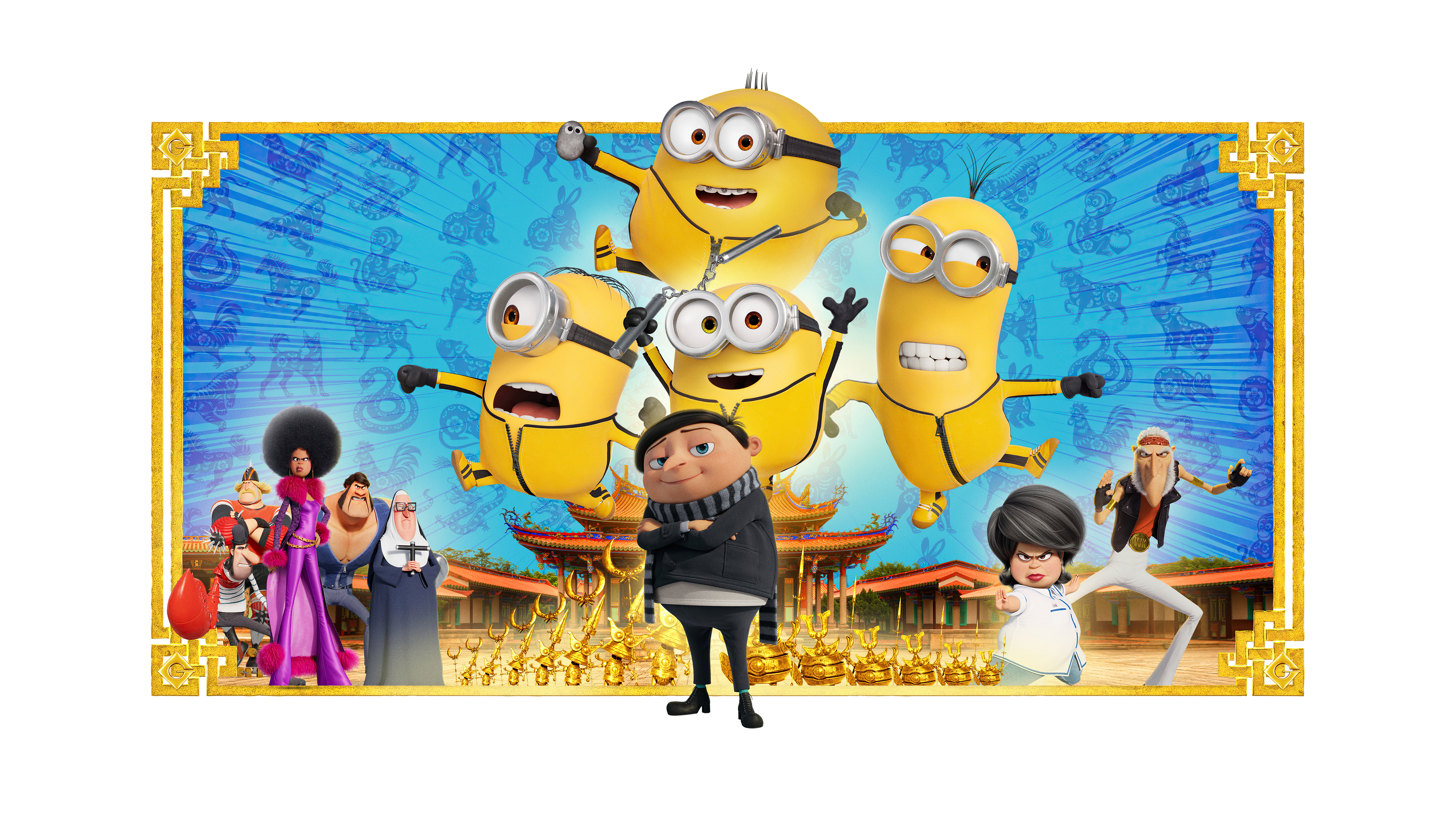 Minions The Rise Of Gru 5k Wallpaper, HD