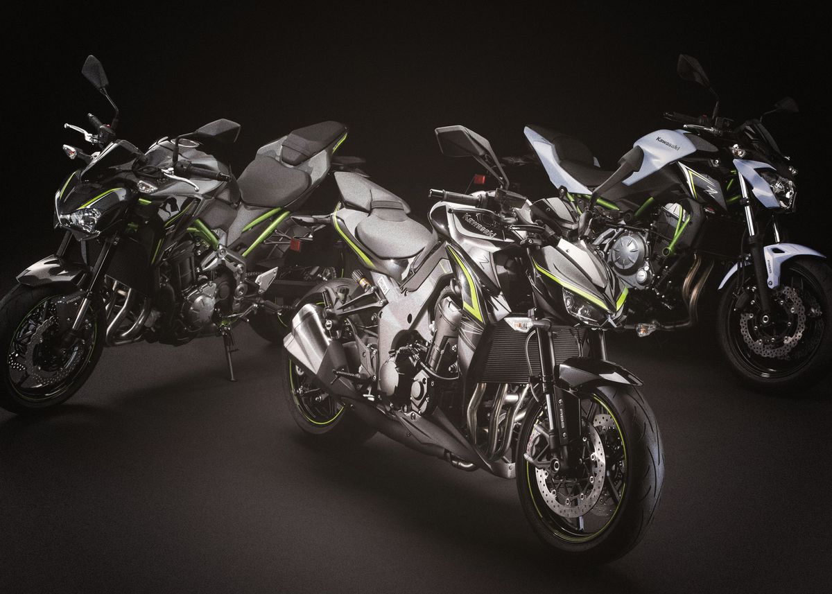 Kawasaki Z1000' Poster, picture, metal