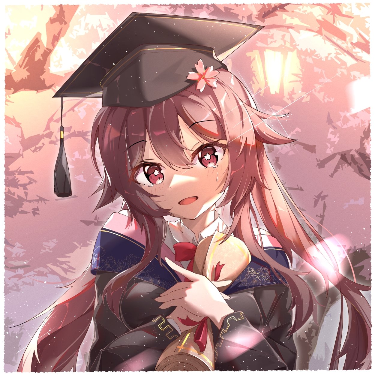 Graduation Anime Girl Wallpapers - Wallpaper Cave