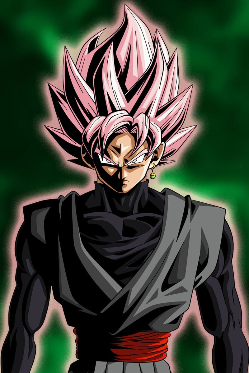 Dragon Ball Super Poster Goku Black SSJ