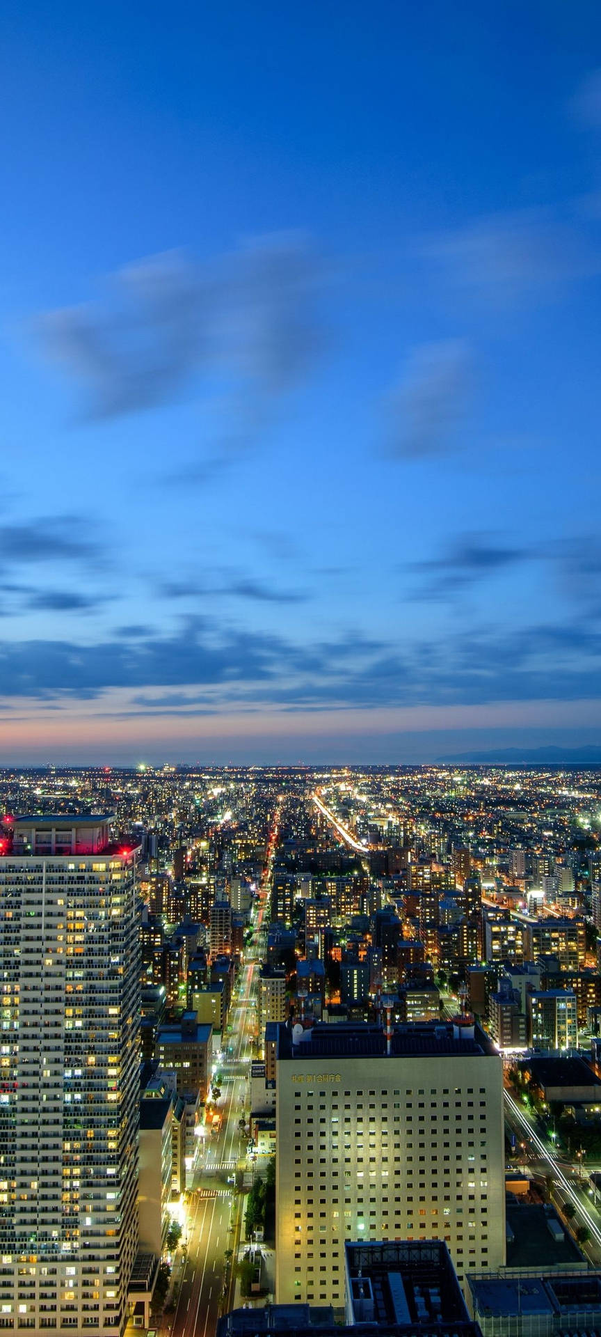 Download Peaceful City Skyline OnePlus