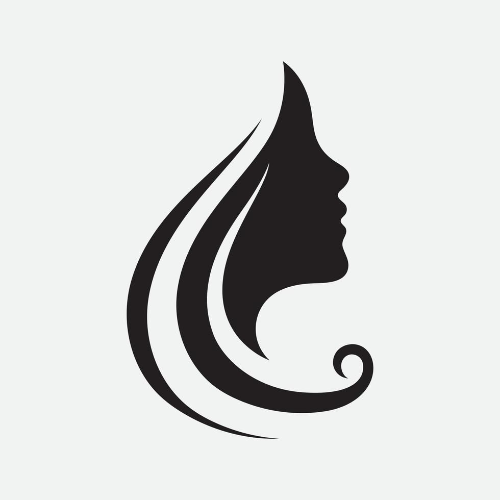 Download hair woman and face logo