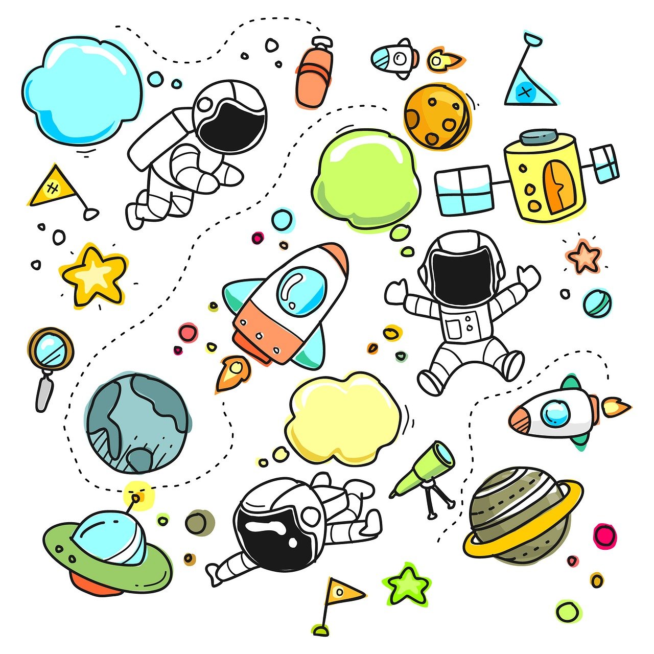 Free Doodle Cartoon & Cartoon