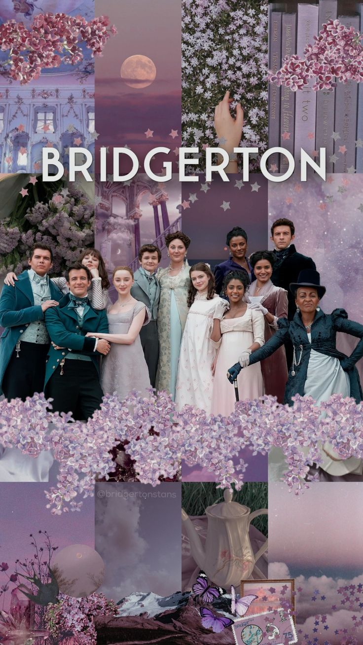 bridgerton wallpaper. Tv show couples