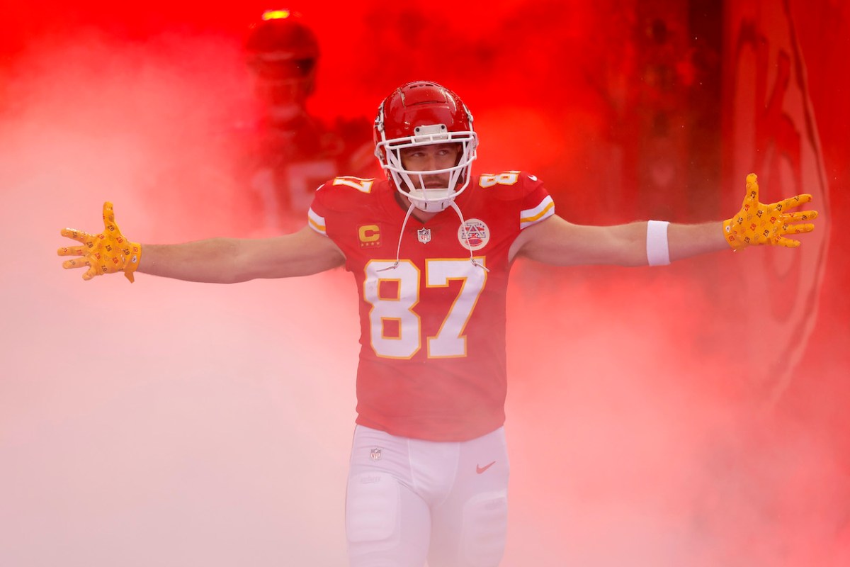 Travis Kelce Wears No. 87 for the Chiefs