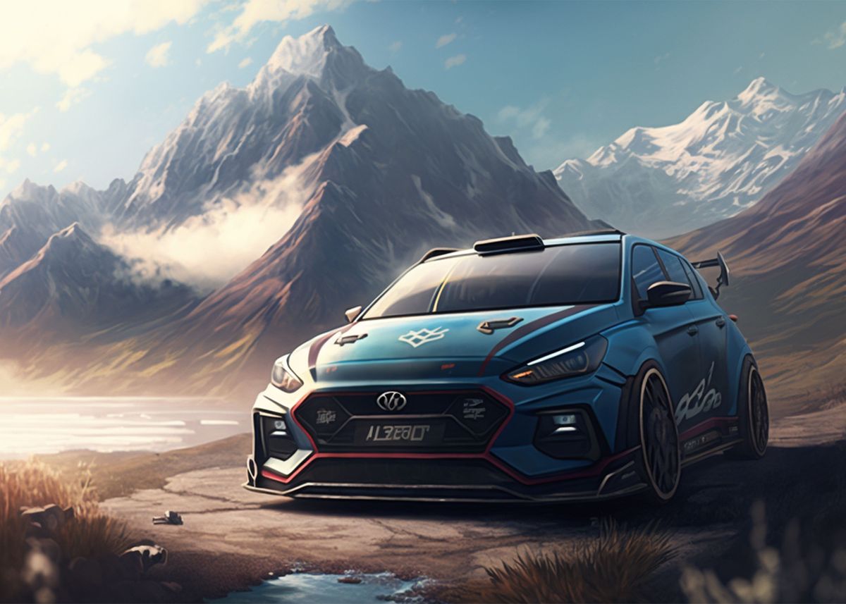 $49.00 · Hunday i20N' Poster, picture, metal