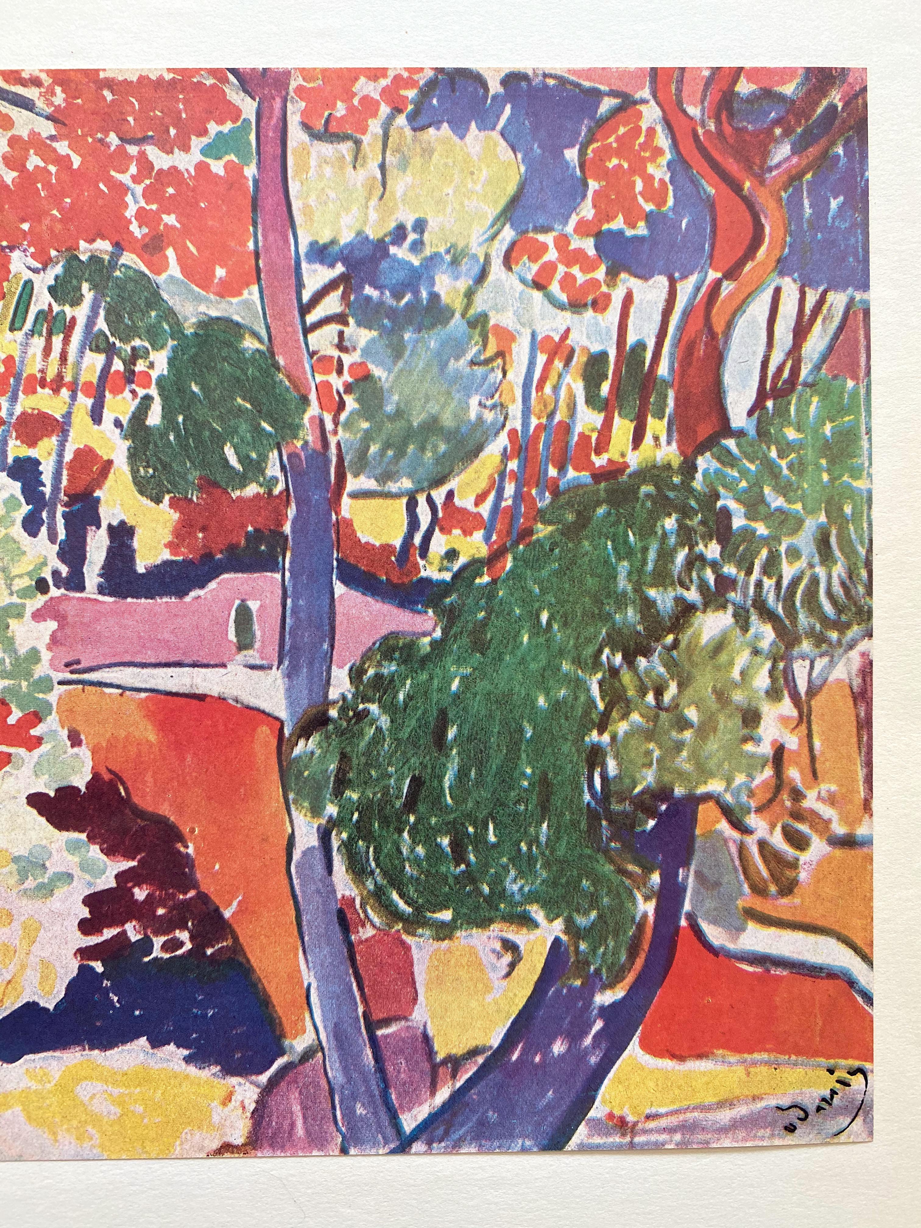 Andre Derain Vintage 1948 Fauvism