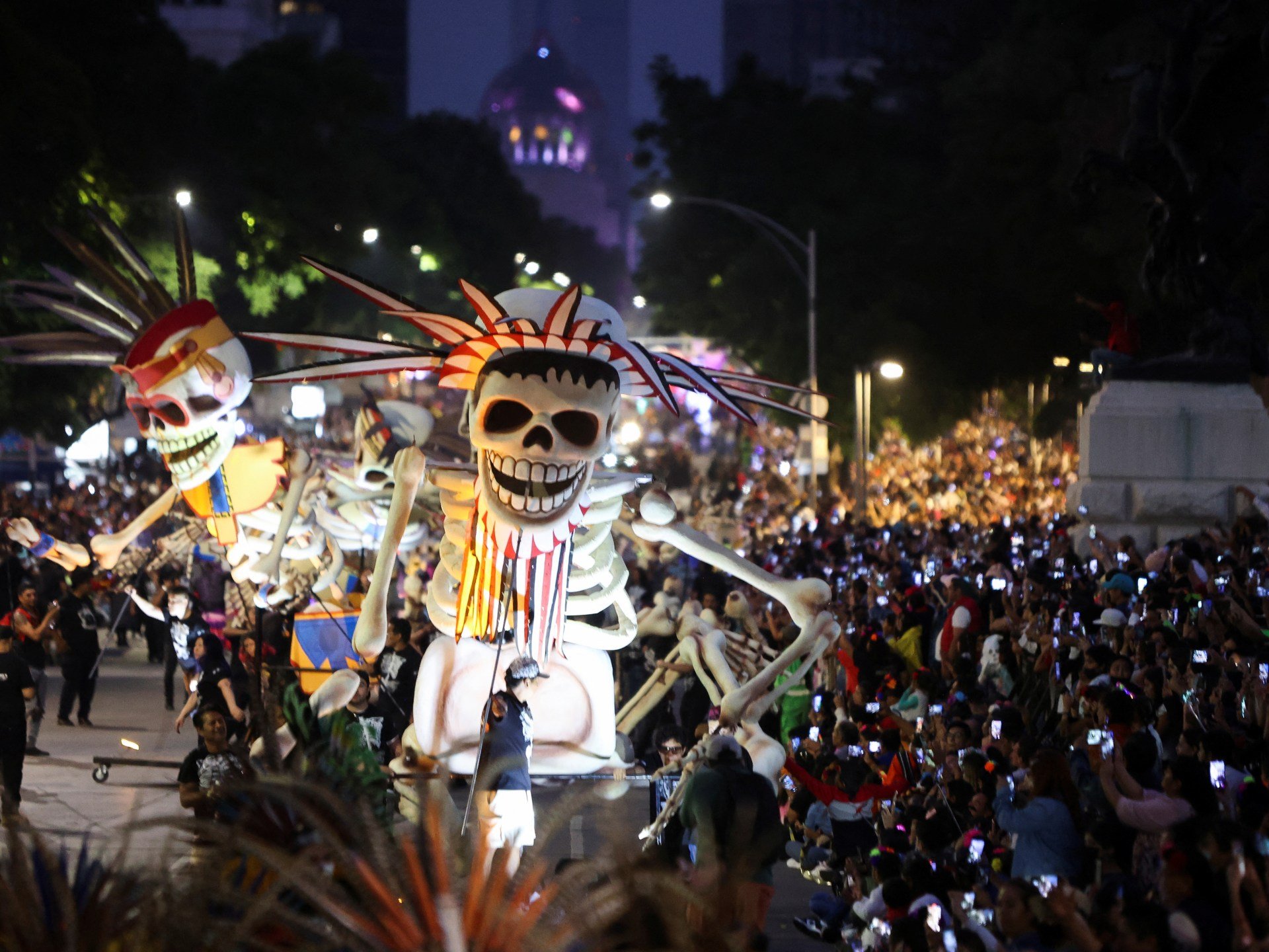 Mexicans celebrate the Day of the Dead