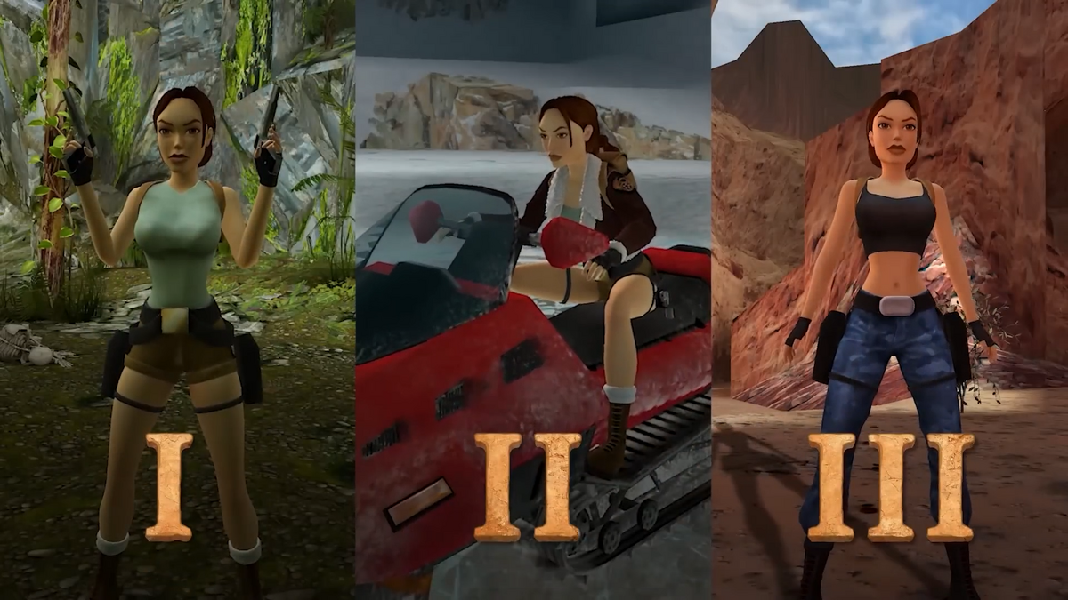 Tomb Raider I III Remastered