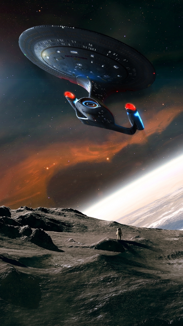 Sci Fi Star Trek Phone Wallpaper