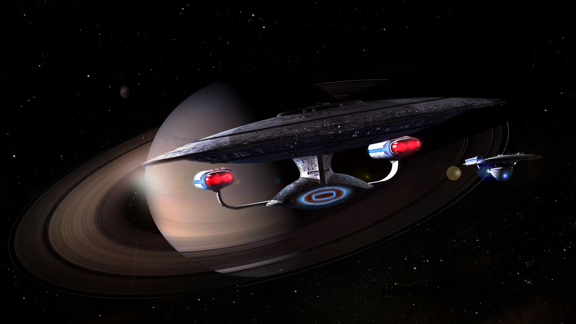 Galaxy Class & Excelsior Class. Star