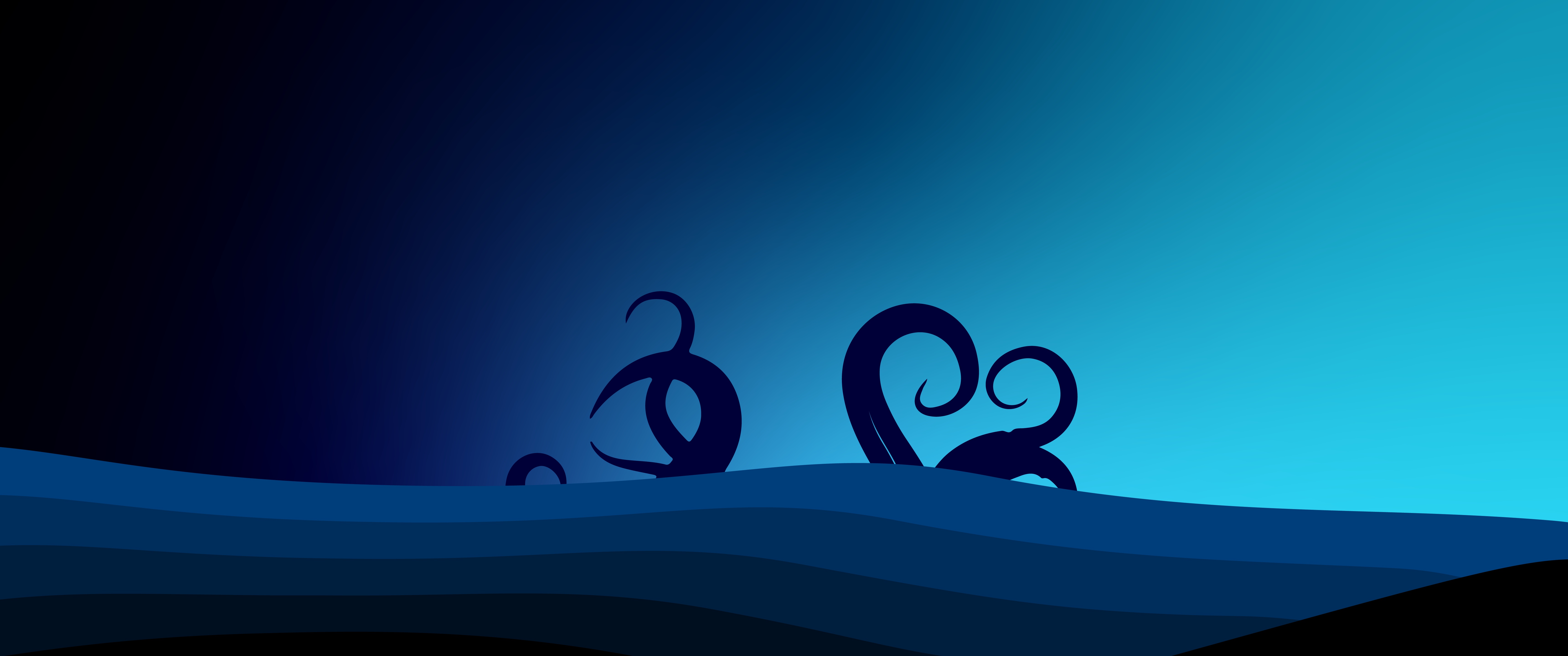 Abstract Blue 4k Ultra HD Wallpaper