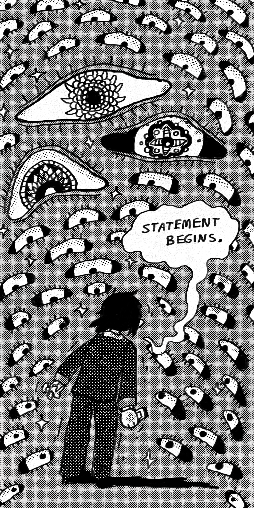 a magnus archives themed google pixel