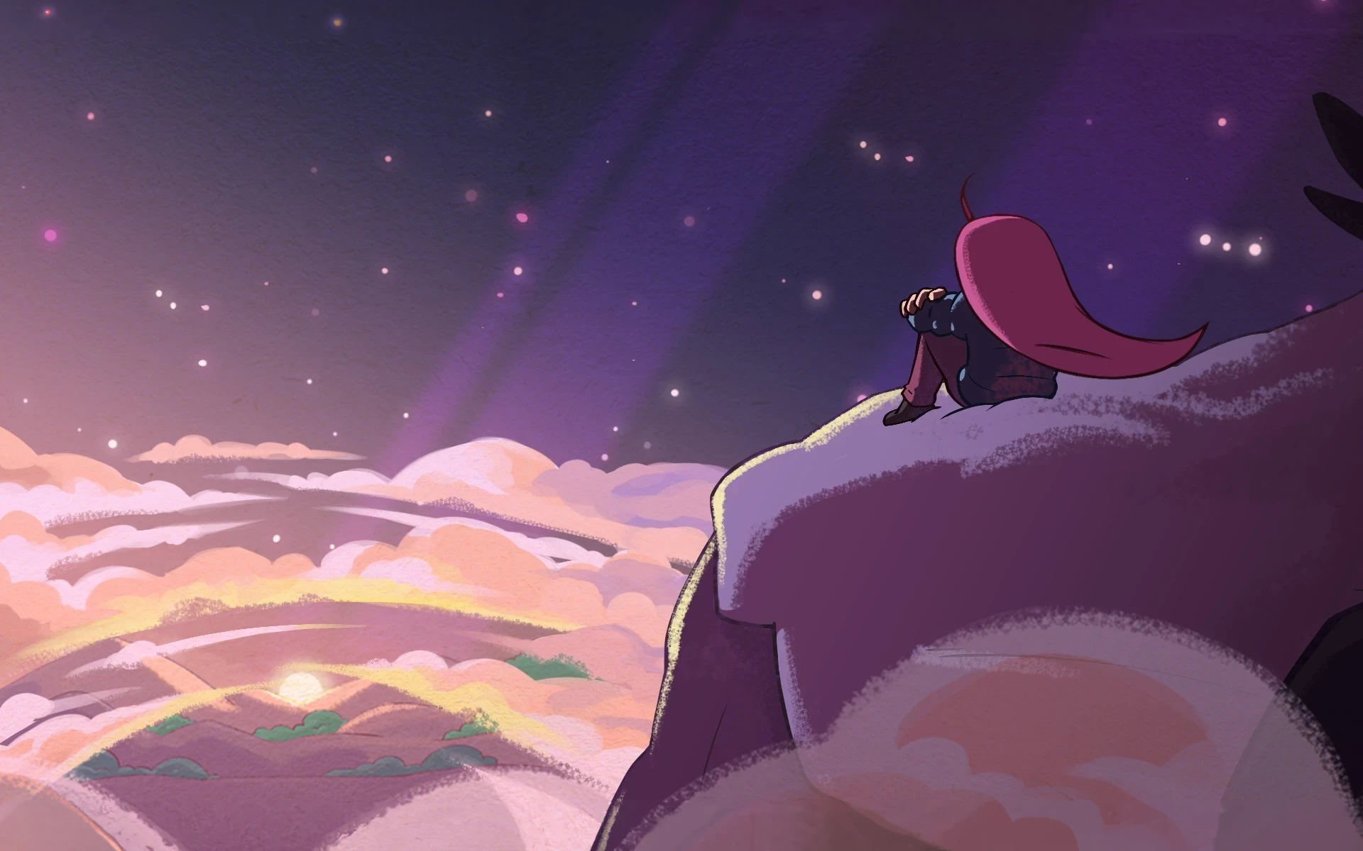 I used DALL·E to expand the summit art