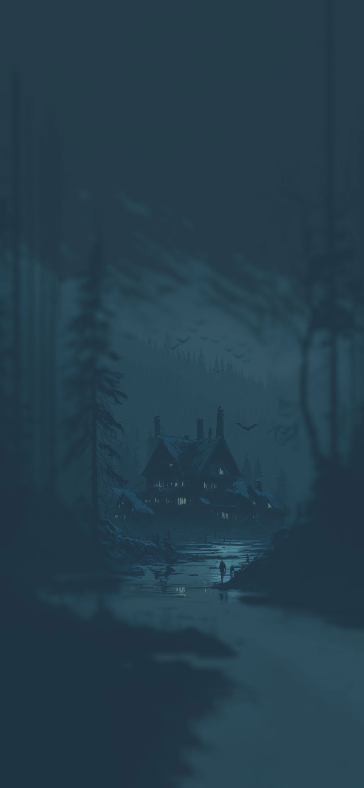 Mansion in the Forest Dark Aesthetic