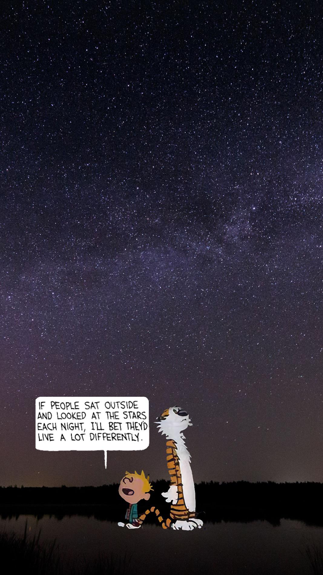 This Calvin and Hobbes wallpaper I made