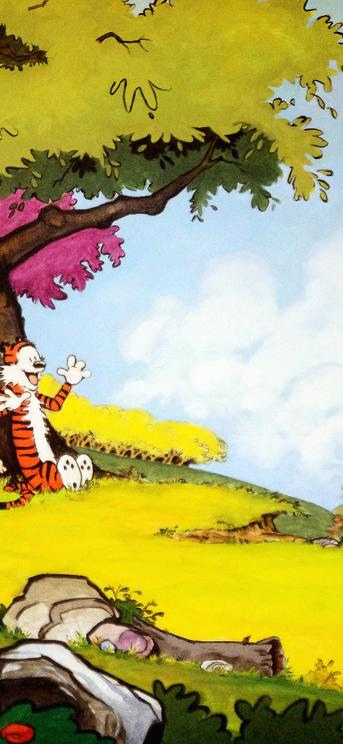 Wallpaper Calvin And Hobbes After