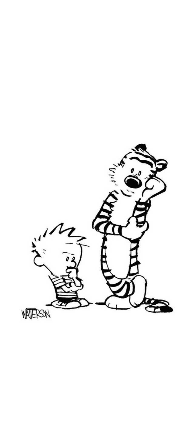 Calvin and Hobbes Wallpaper for iPhone