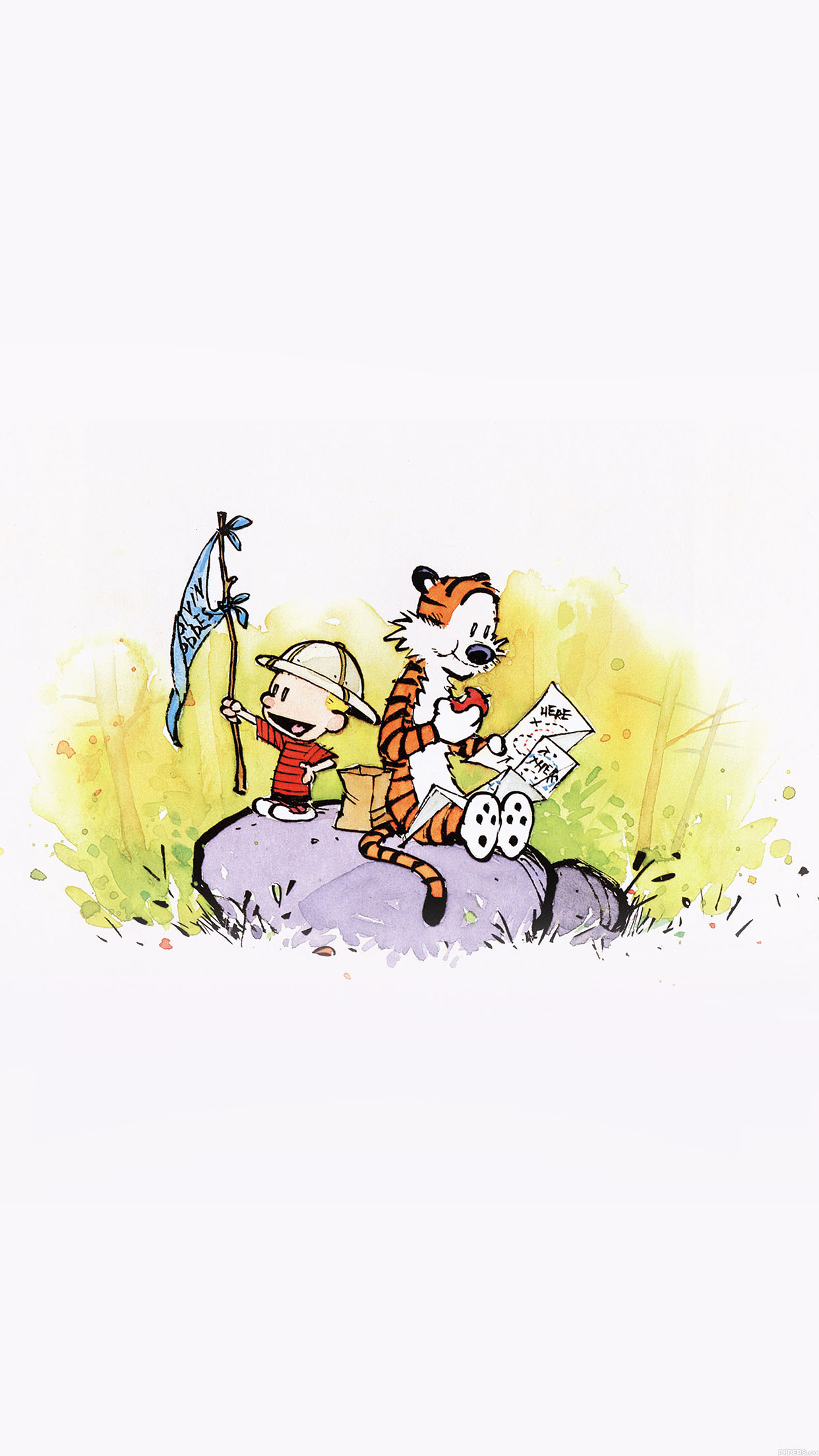 Calvin And Hobbes Travel Illust Art