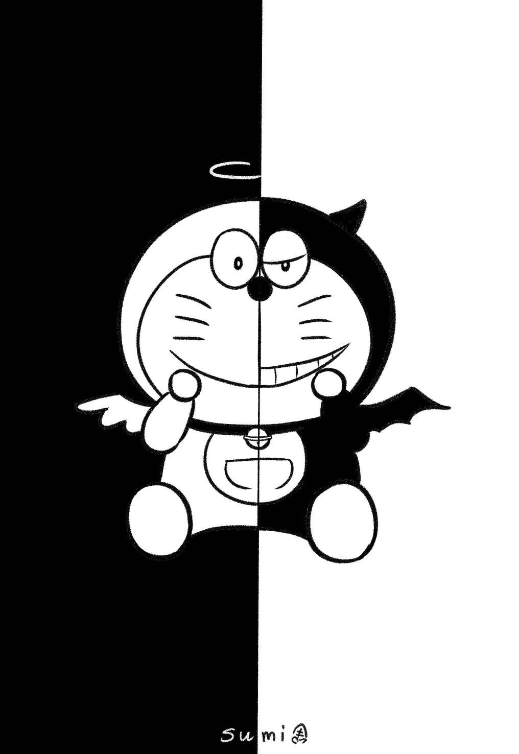 Cute cartoon wallpaper, Doraemon cartoon