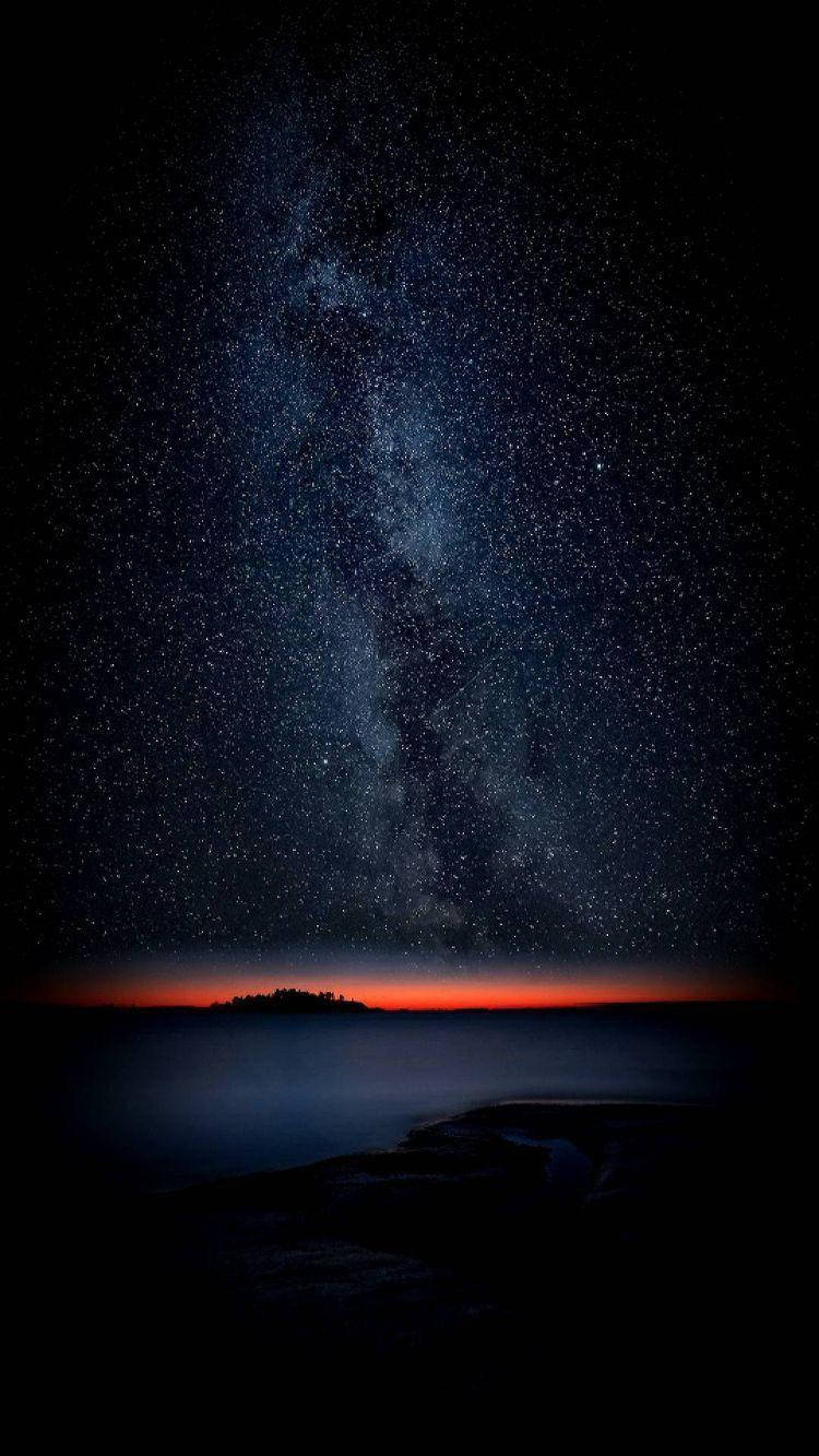 Download iPhone XS Max OLED Night Stars