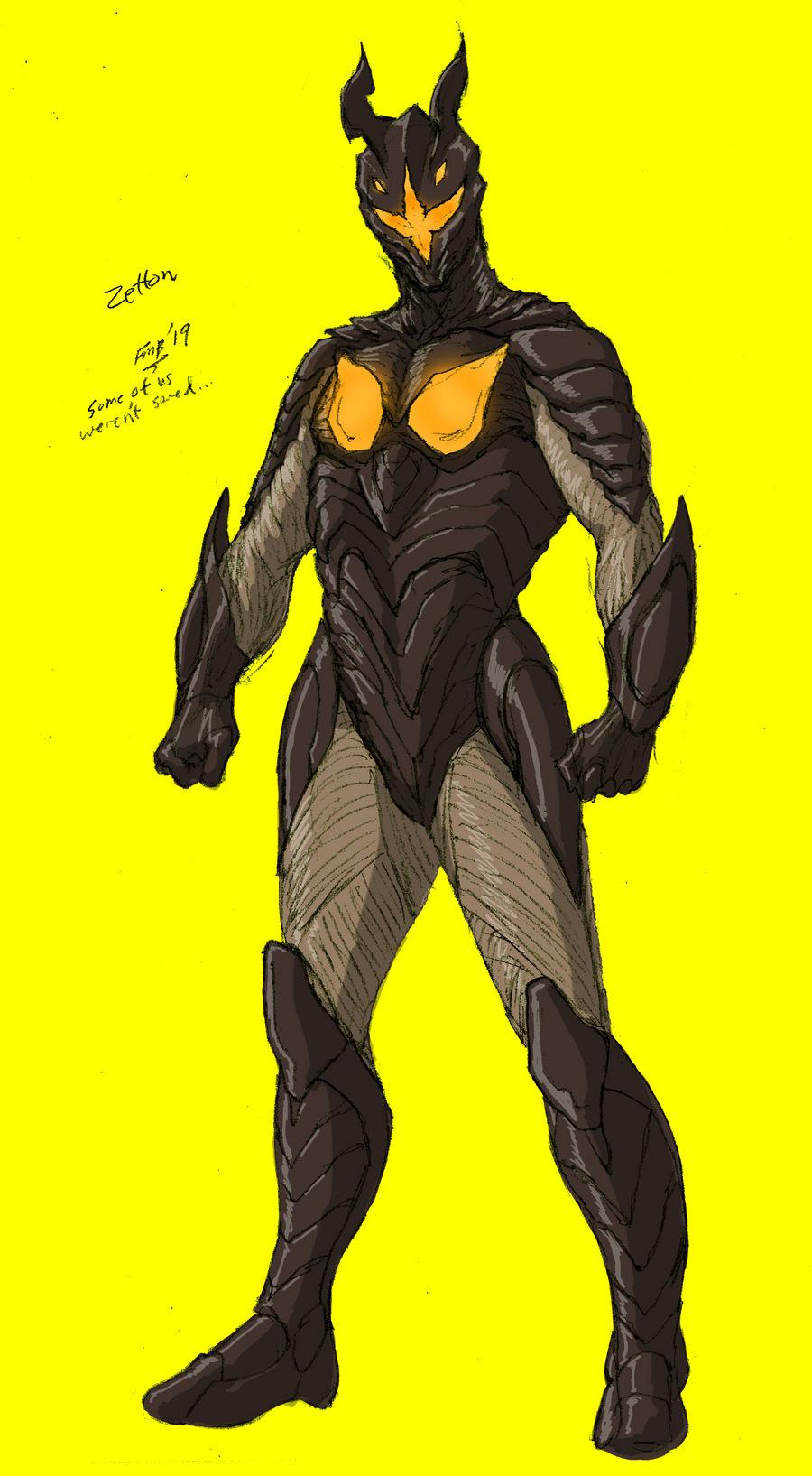 imagine Zetton in the final season