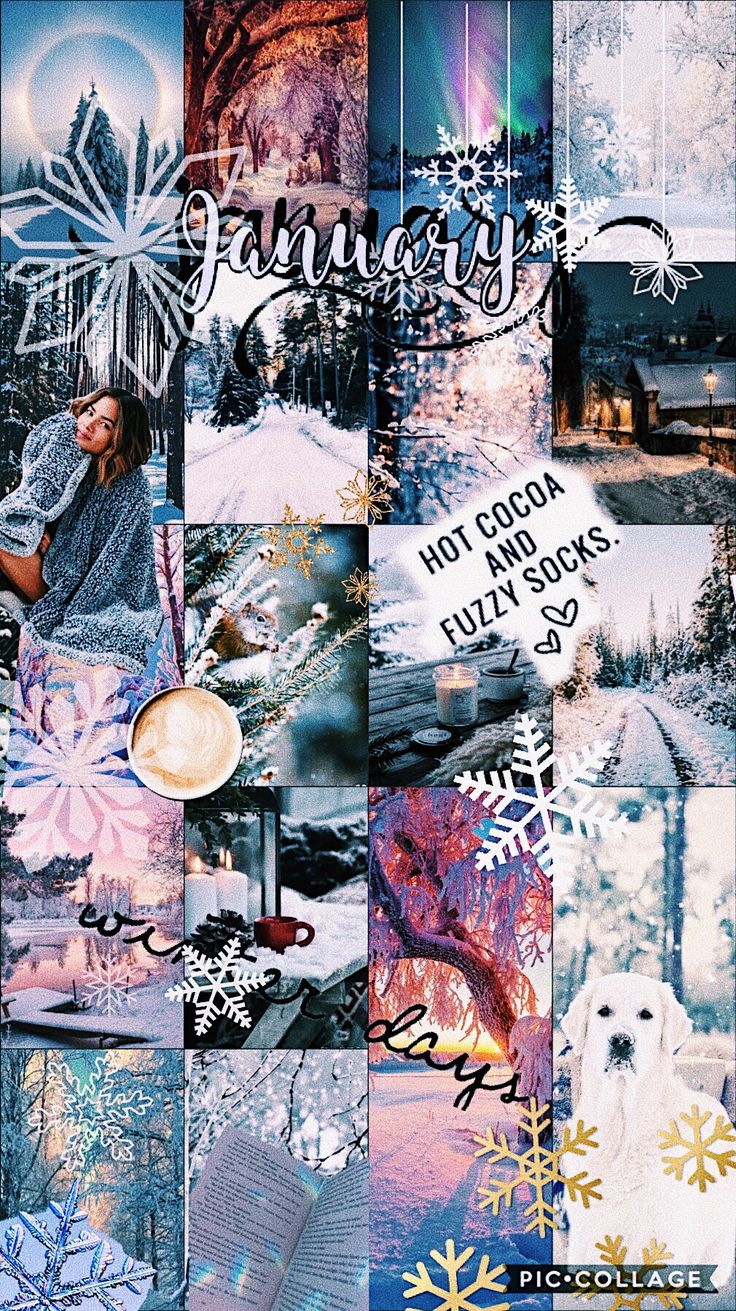 January Wallpaper VSCO edit