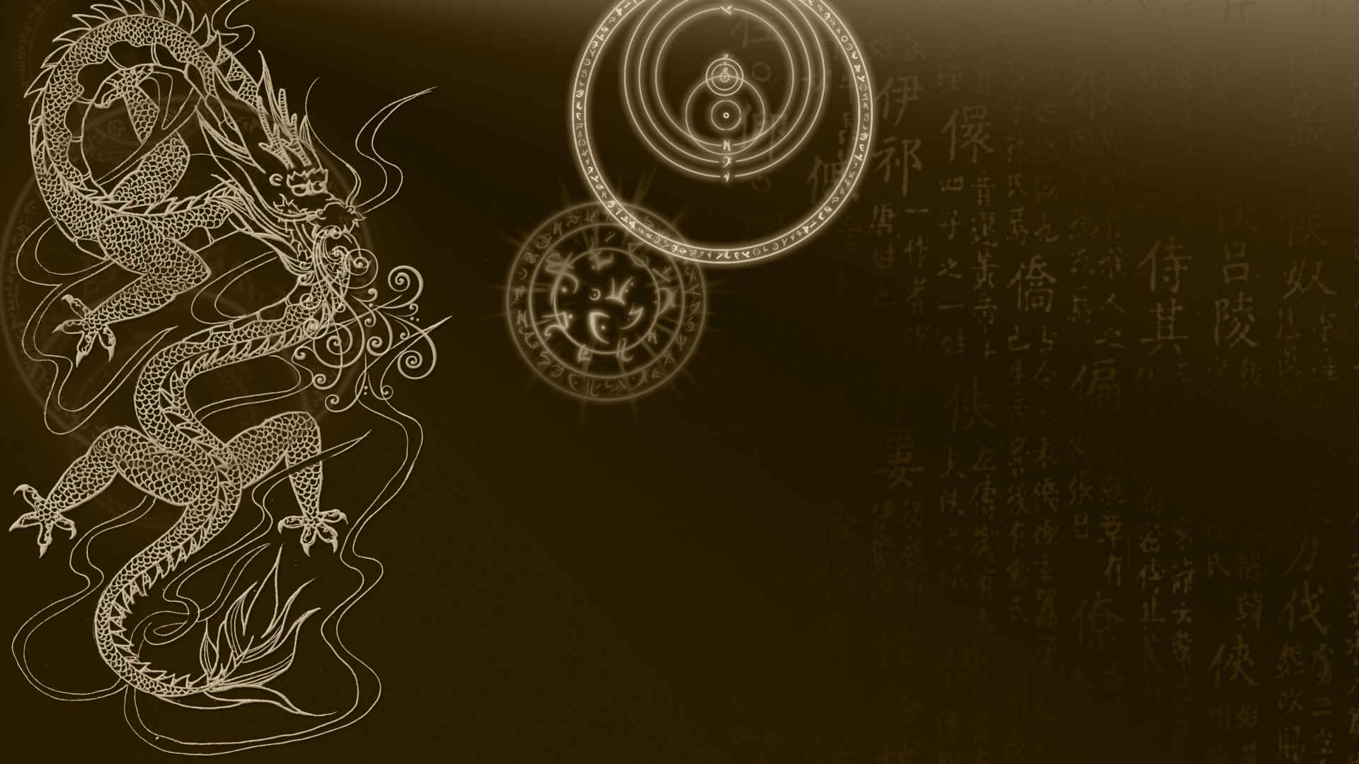 Chinese Dragon Wallpaper