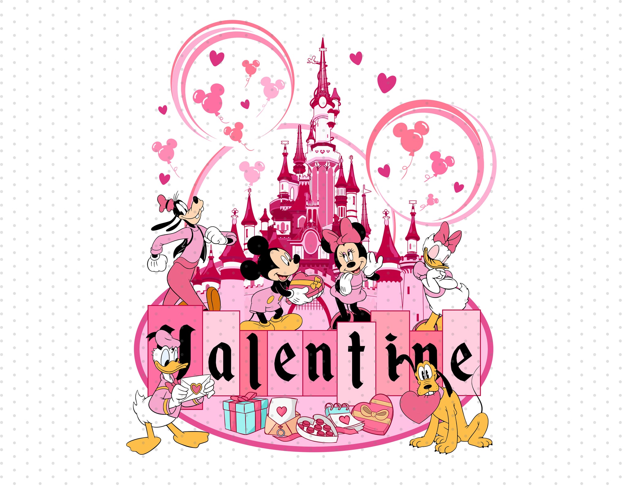 Mickey Mouse And Disney Friends PNG