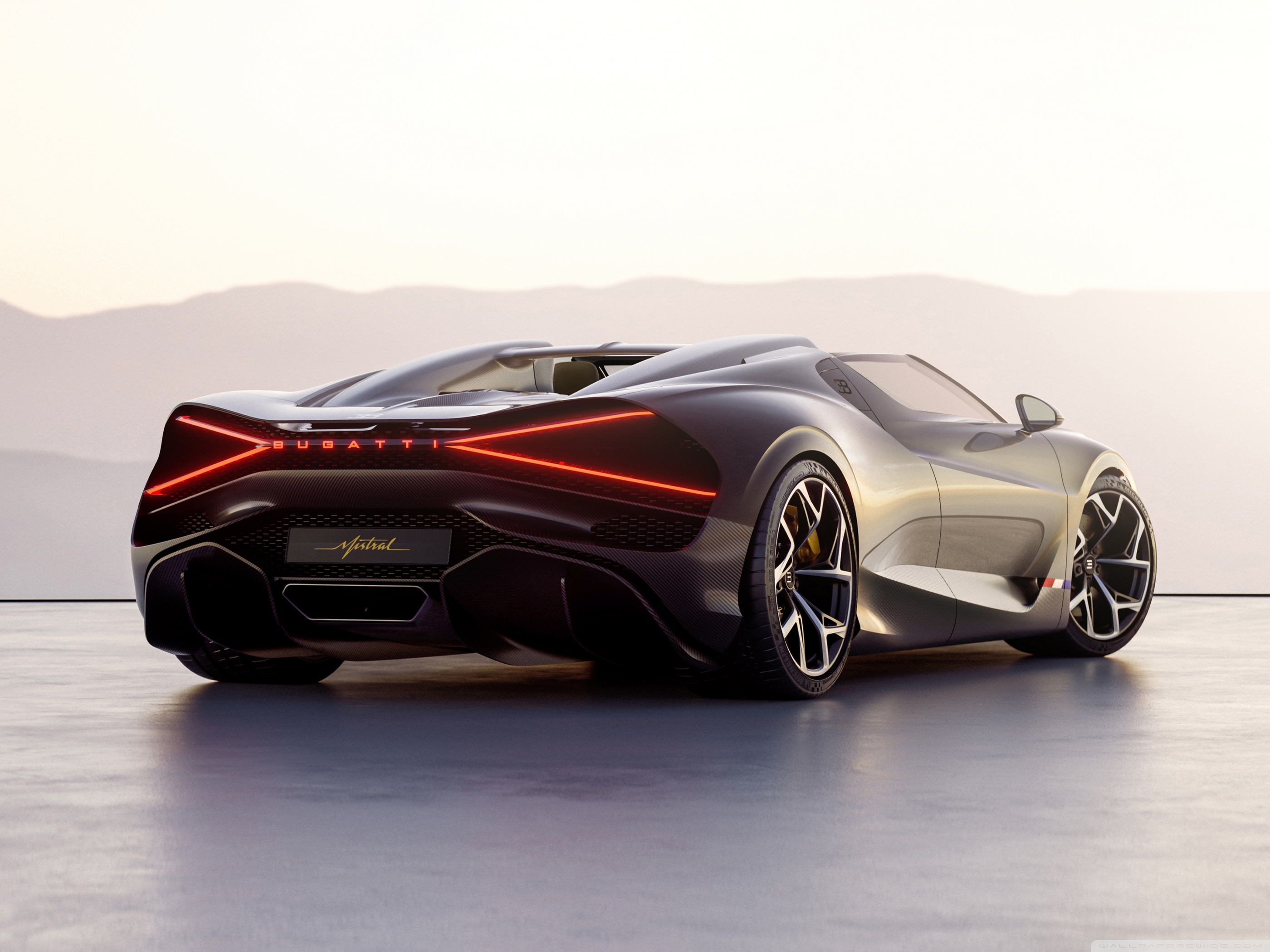 Bugatti W16 Mistral Sports Car 2024