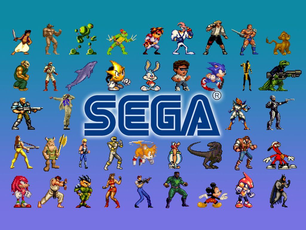 games wallpaper, Sega genesis, Retro gaming