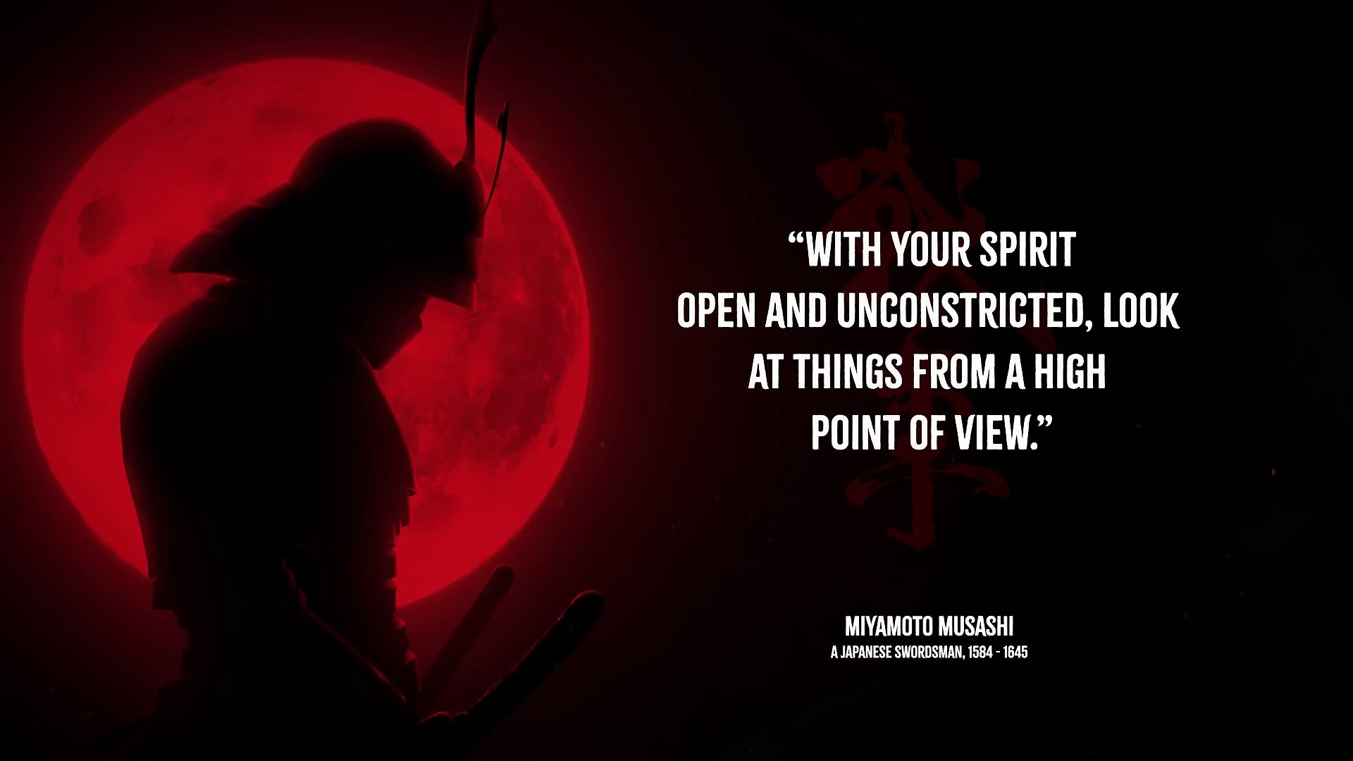 Miyamoto Musashi's Quotes to Strengthen