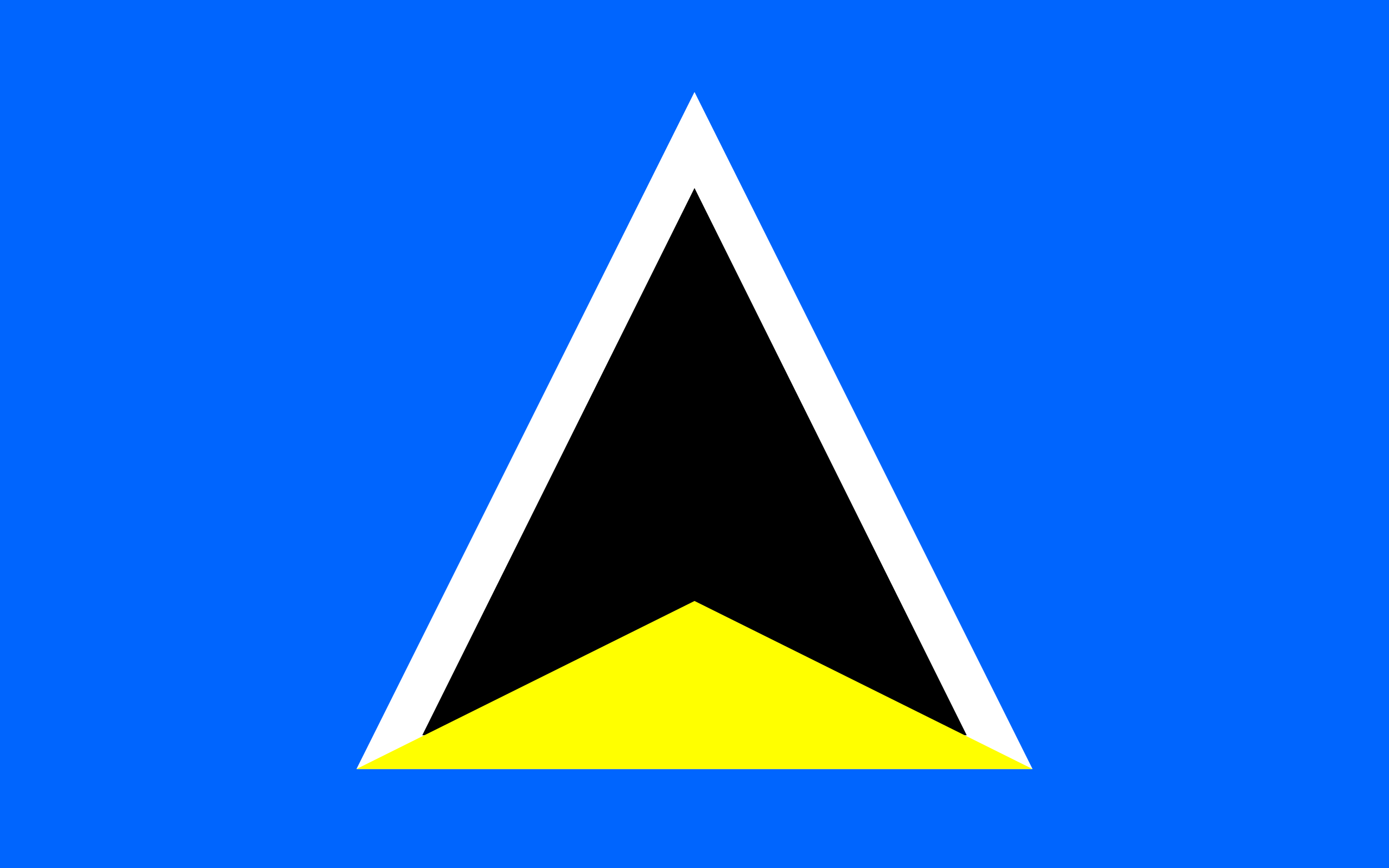 Flag of Saint Lucia 1967–1979