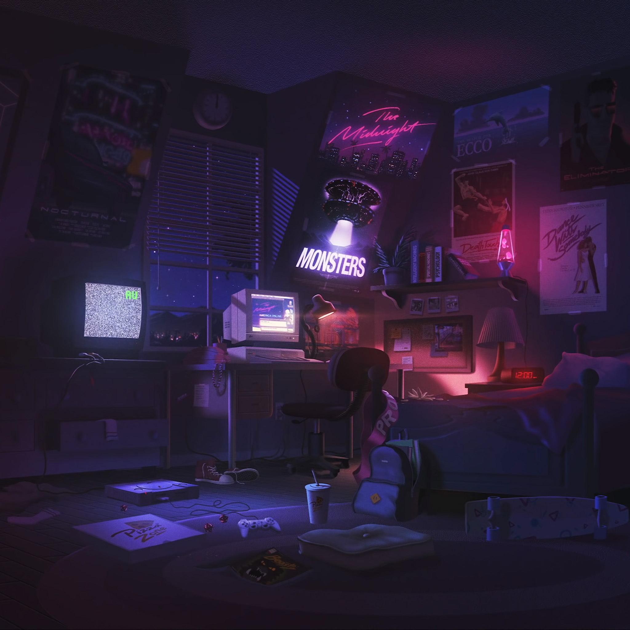 Art Room Anime Monsters Space