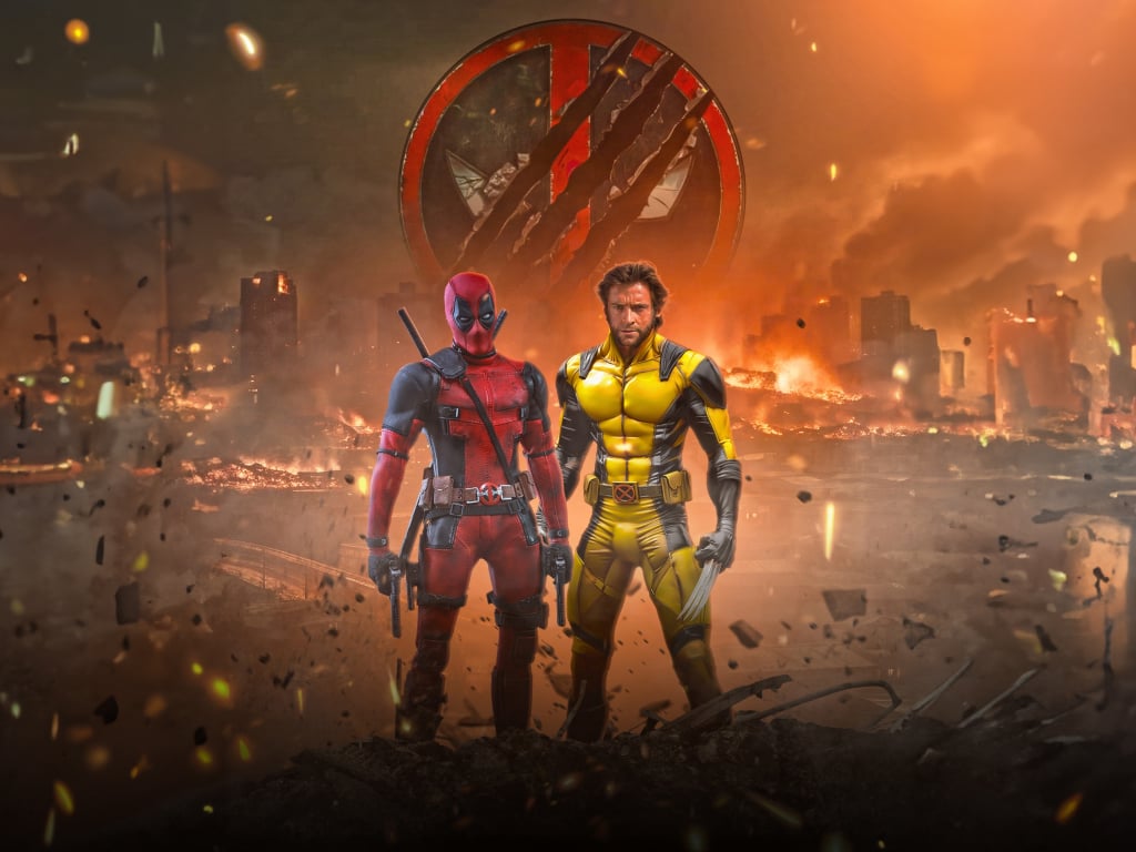 Deadpool & Wolverine 2024 Poster - Abbie Michaelina