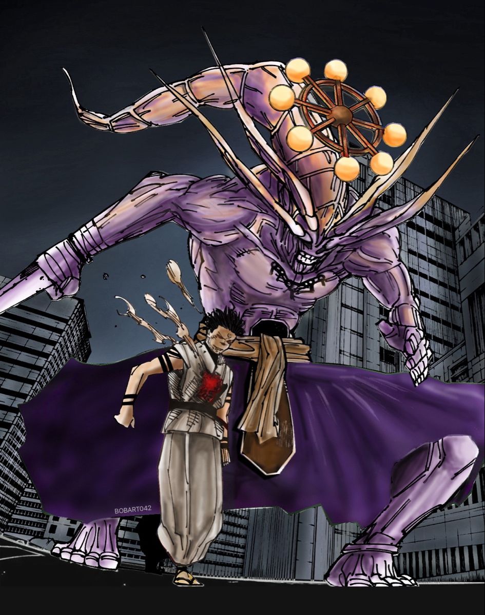 sukuna mahoraga. Manga art, Anime