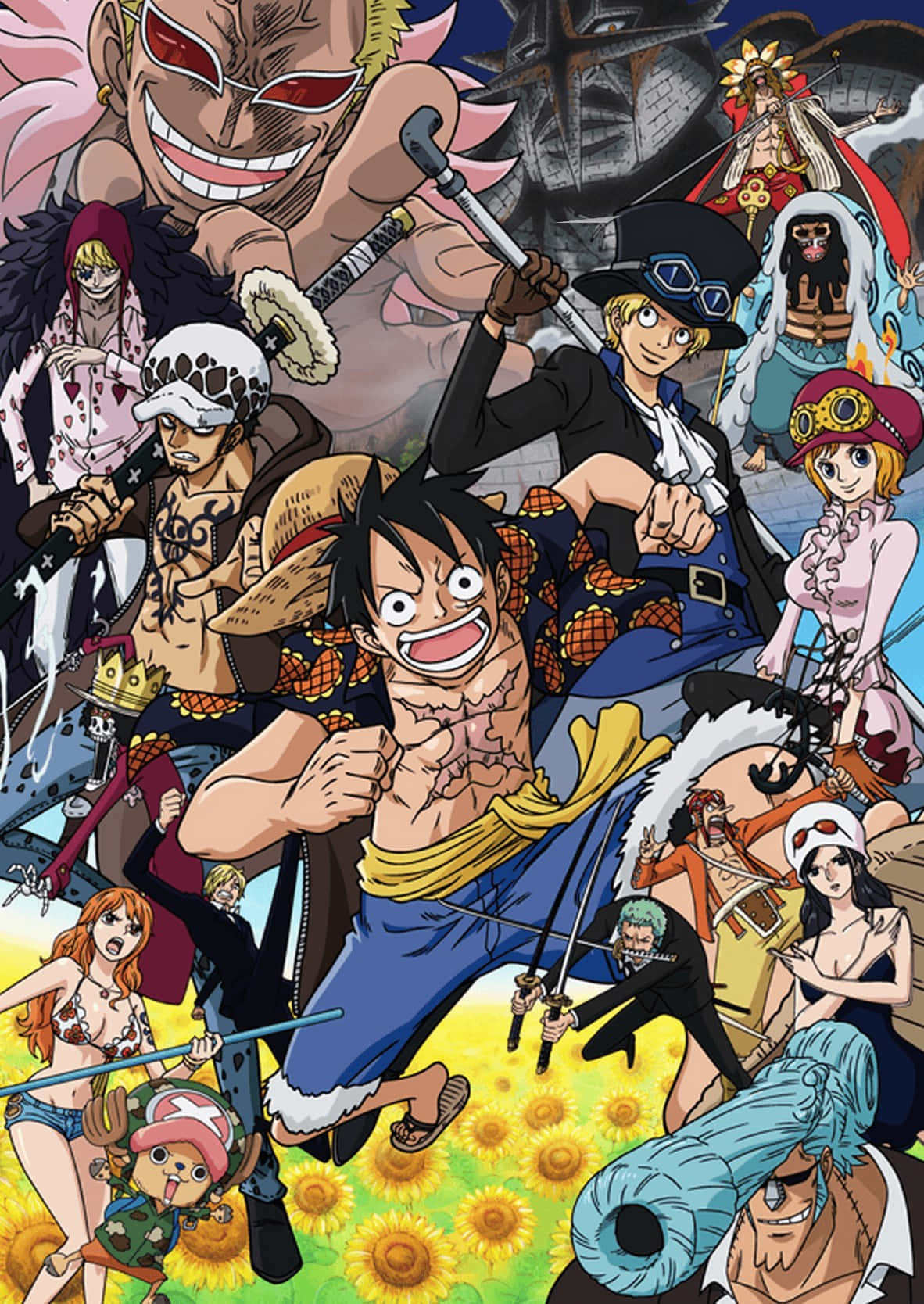 One Piece Anime Series Wallpaper