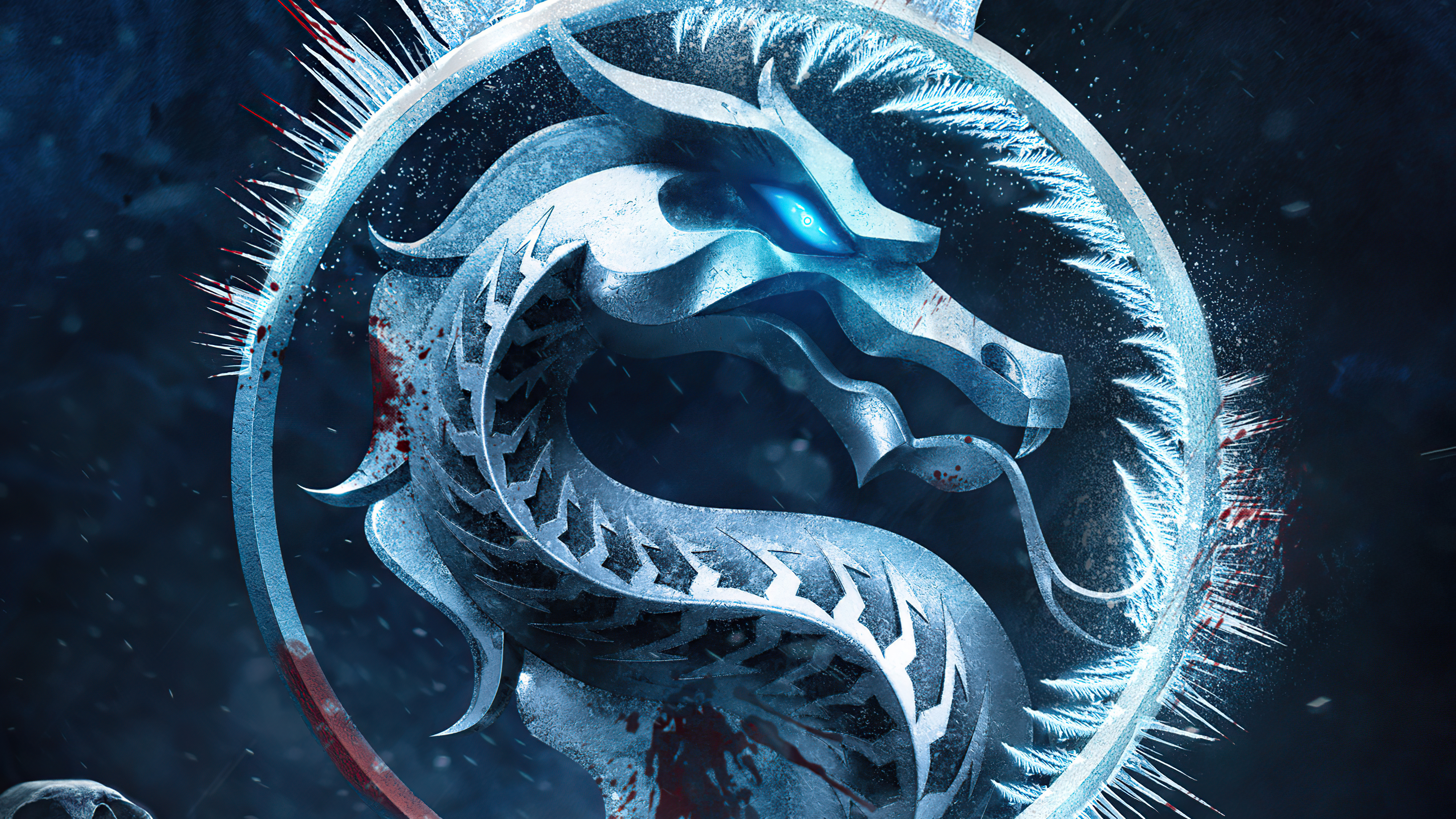 Sub Zero Wallpaper 4K, Mortal Kombat