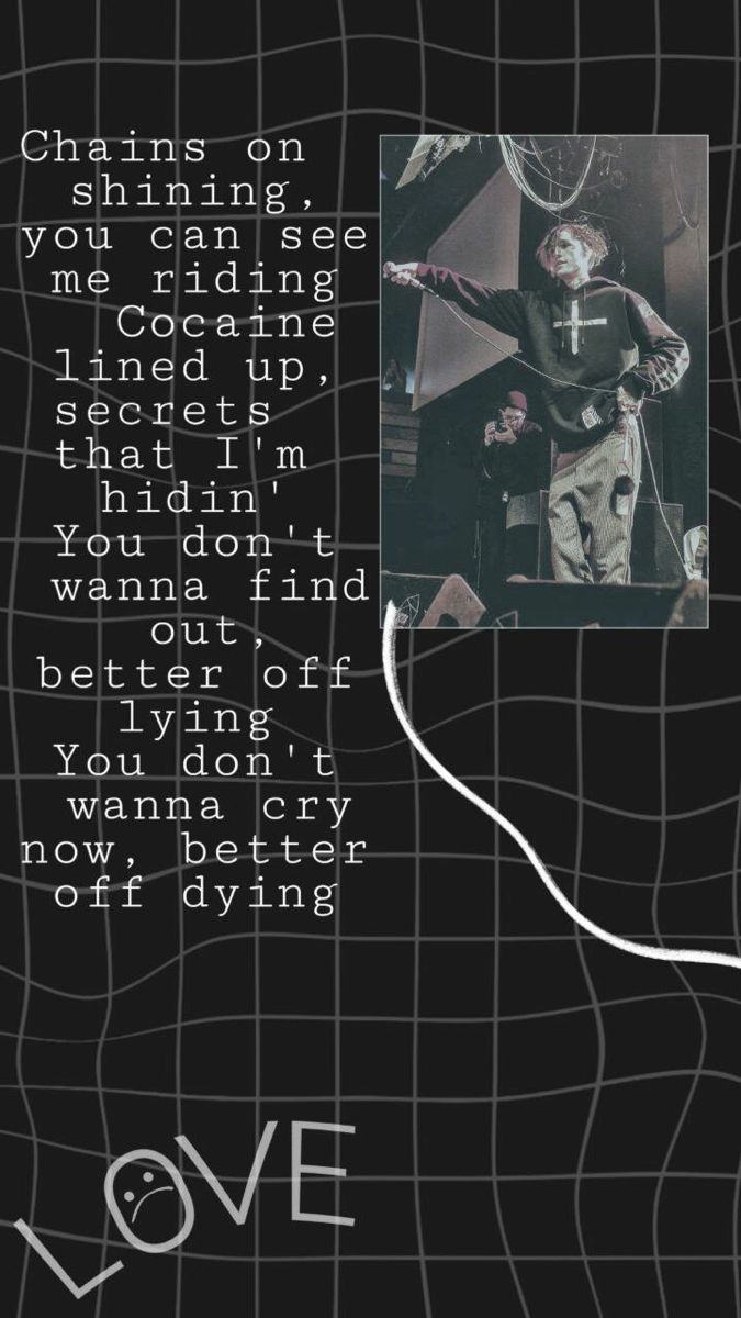 Lil peep wallpaper. Mood songs, Lil