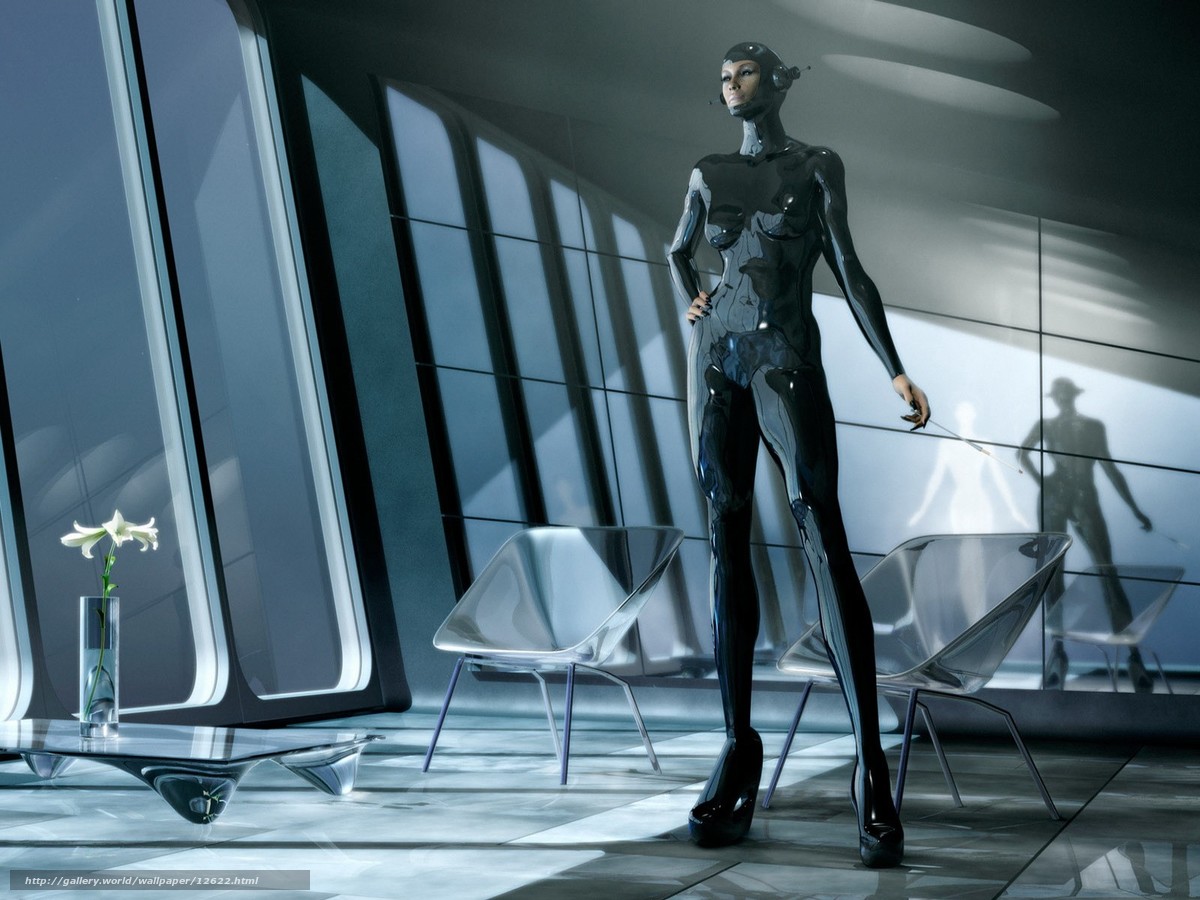 Download wallpaper latex, girl, shadow