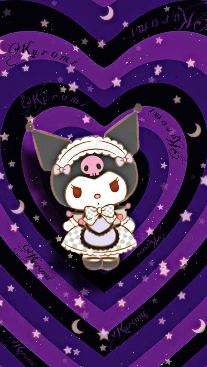 Kuromi wallpaper. Hello kitty iphone