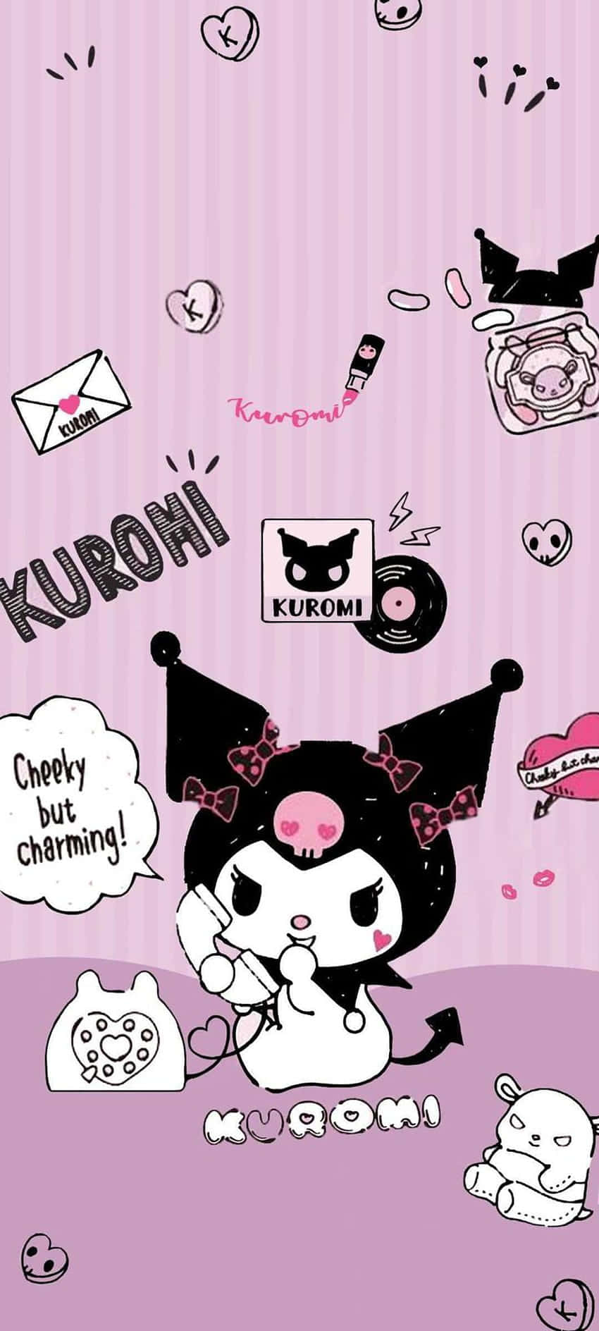Emo Hello Kitty! Wallpaper